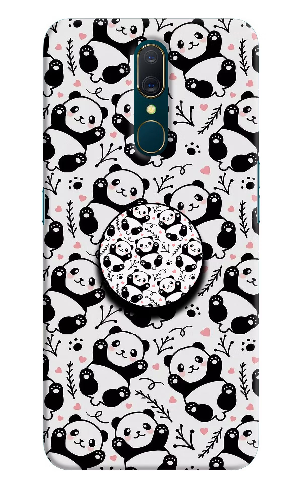 Cute Panda Oppo A9 Pop Case - Cute Panda Oppo A9 Pop Case by Casekaro Cute Panda Oppo A9 Pop Case by Casekaro