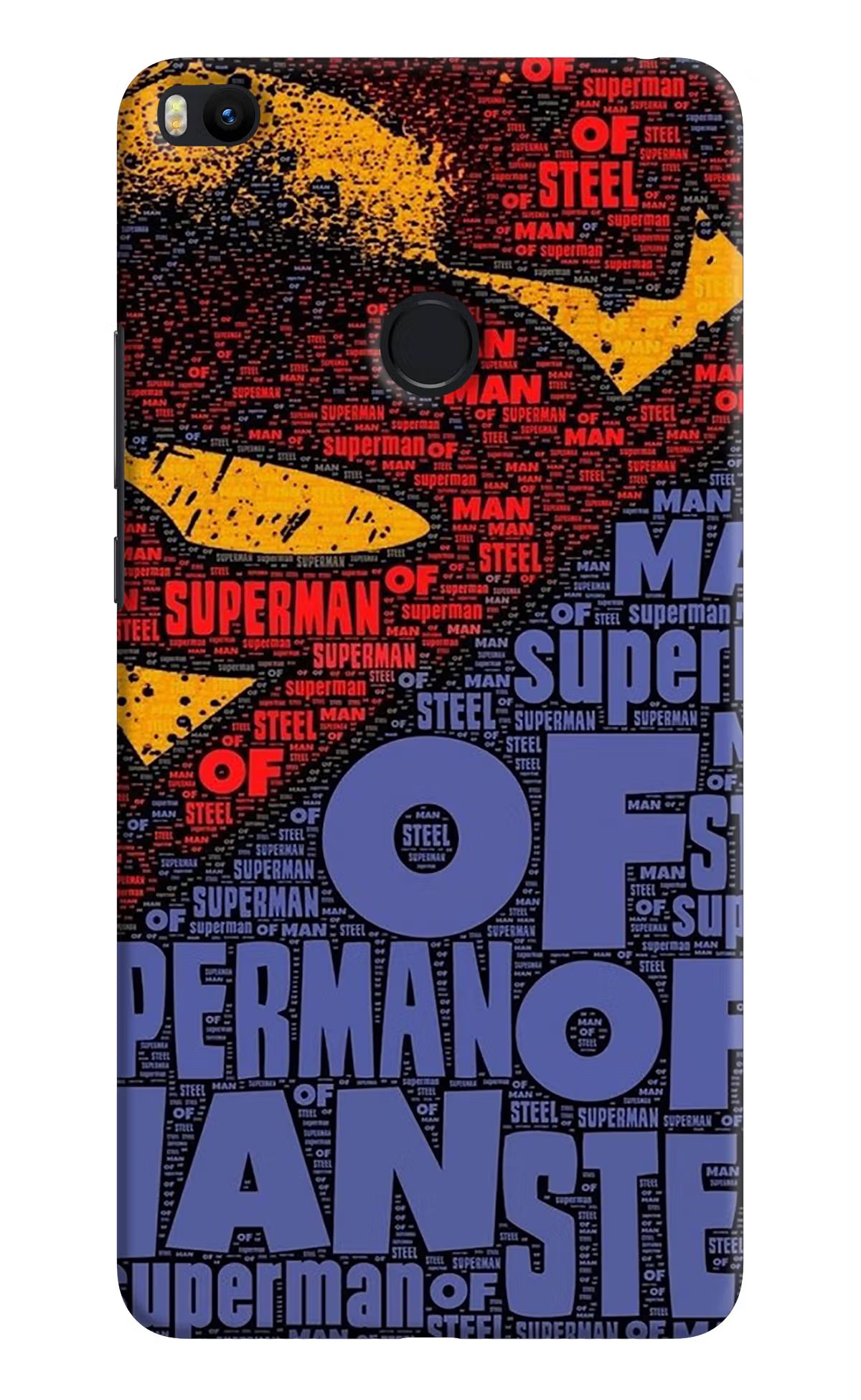 Superman Mi Max 2 Back Cover - Superman Mi Max 2 Hard Case Back Cover by Casekaro Superman Mi Max 2 Hard Case Back Cover by Casekaro