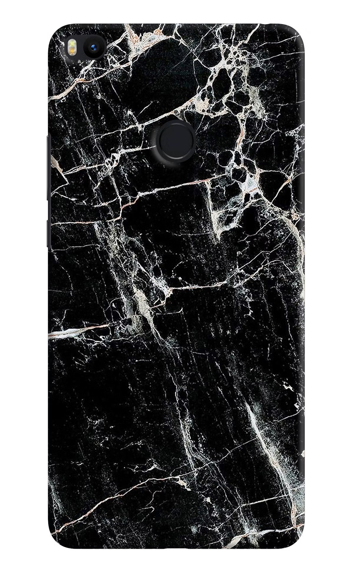Black Marble Texture Mi Max 2 Back Cover - Black Marble Texture Mi Max 2 Hard Case Back Cover by Casekaro Black Marble Texture Mi Max 2 Hard Case Back Cover by Casekaro