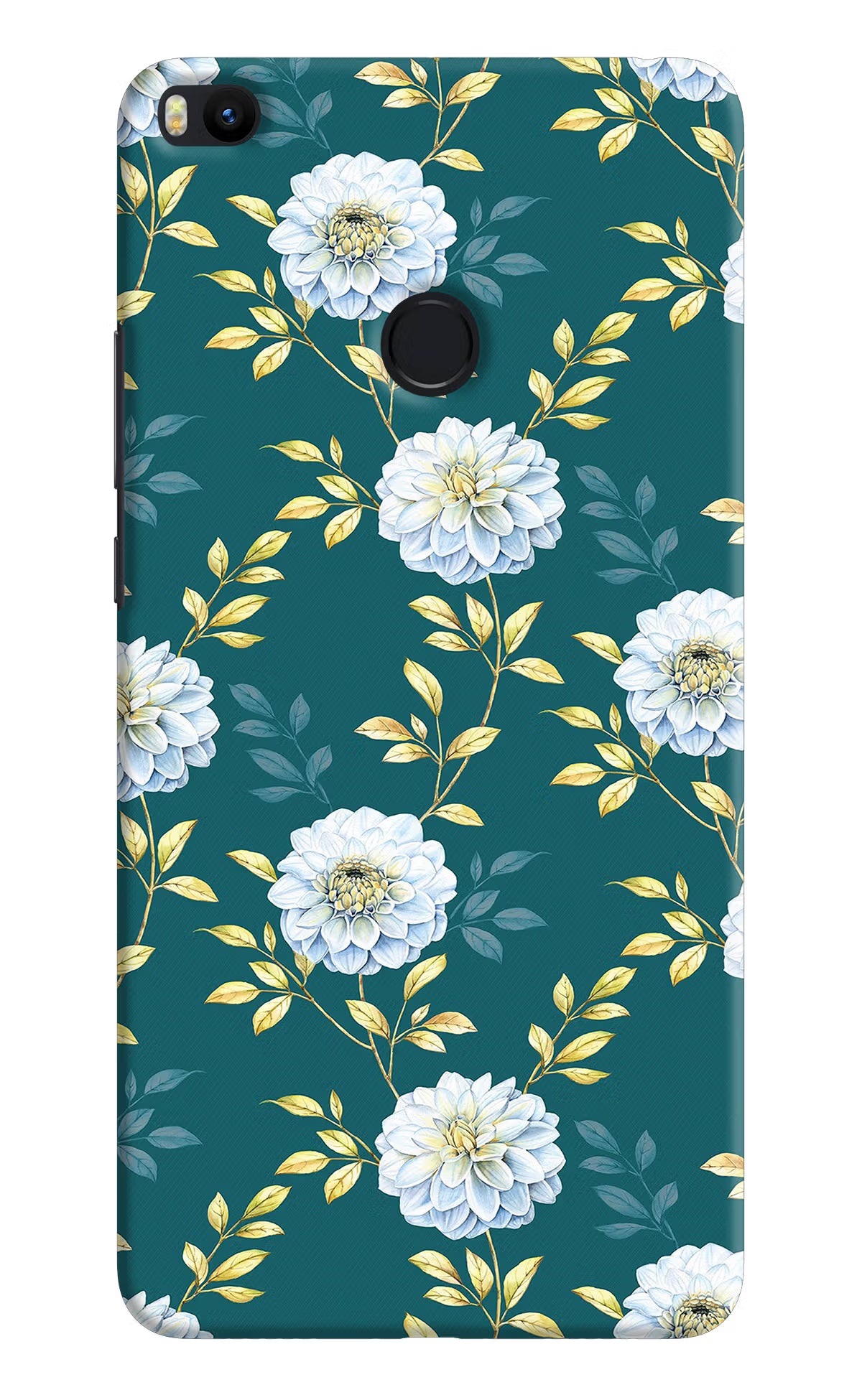 Flowers Mi Max 2 Back Cover - Flowers Mi Max 2 Hard Case Back Cover by Casekaro Flowers Mi Max 2 Hard Case Back Cover by Casekaro