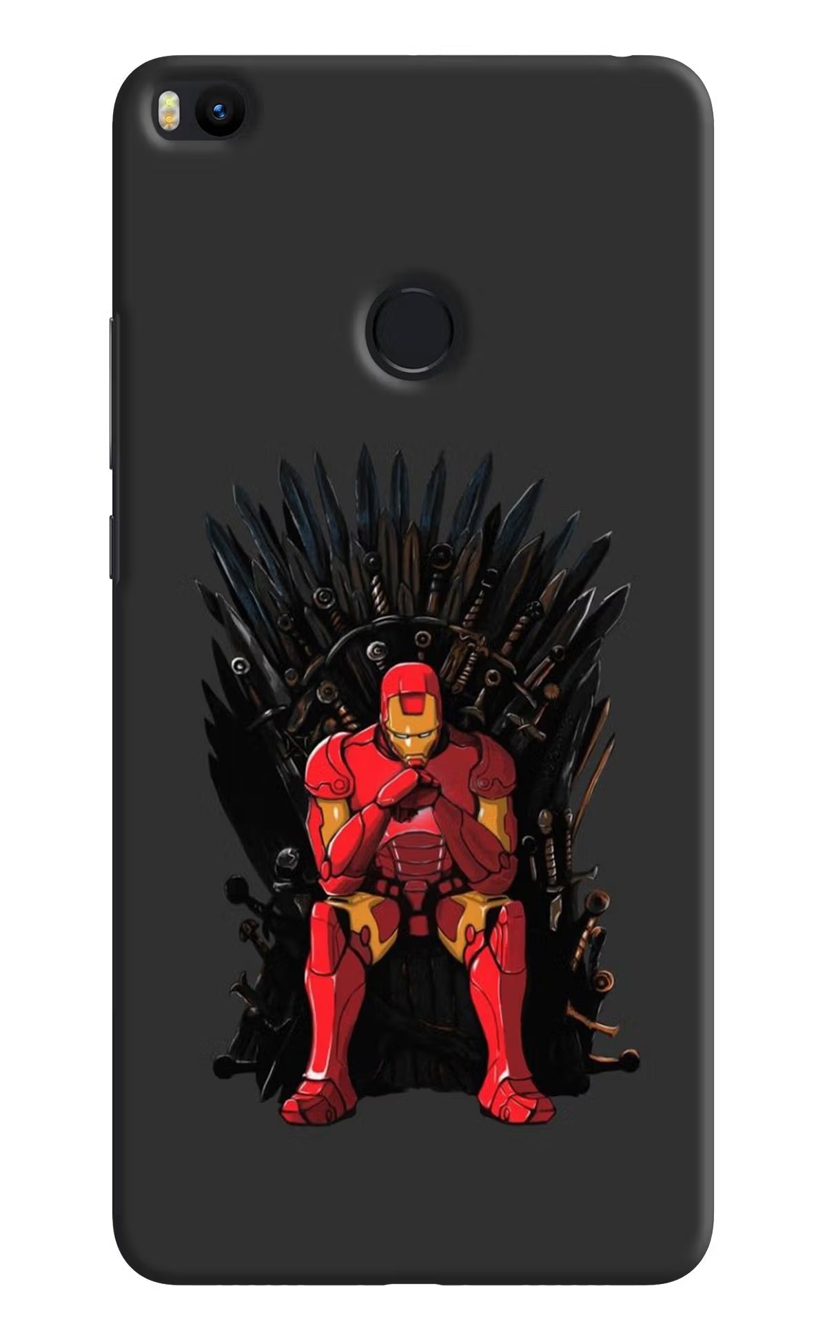 Ironman Throne Mi Max 2 Back Cover - Ironman Throne Mi Max 2 Hard Case Back Cover by Casekaro Ironman Throne Mi Max 2 Hard Case Back Cover by Casekaro
