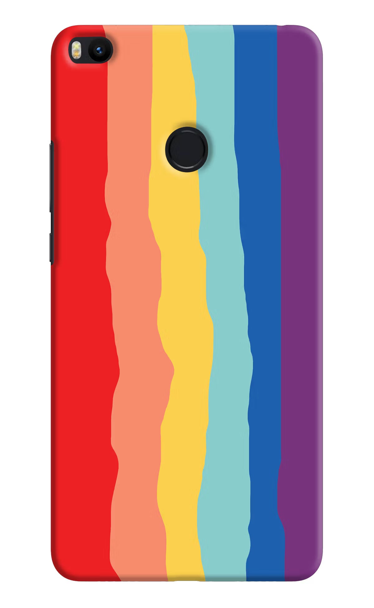 Rainbow Mi Max 2 Back Cover - Rainbow Mi Max 2 Hard Case Back Cover by Casekaro Rainbow Mi Max 2 Hard Case Back Cover by Casekaro