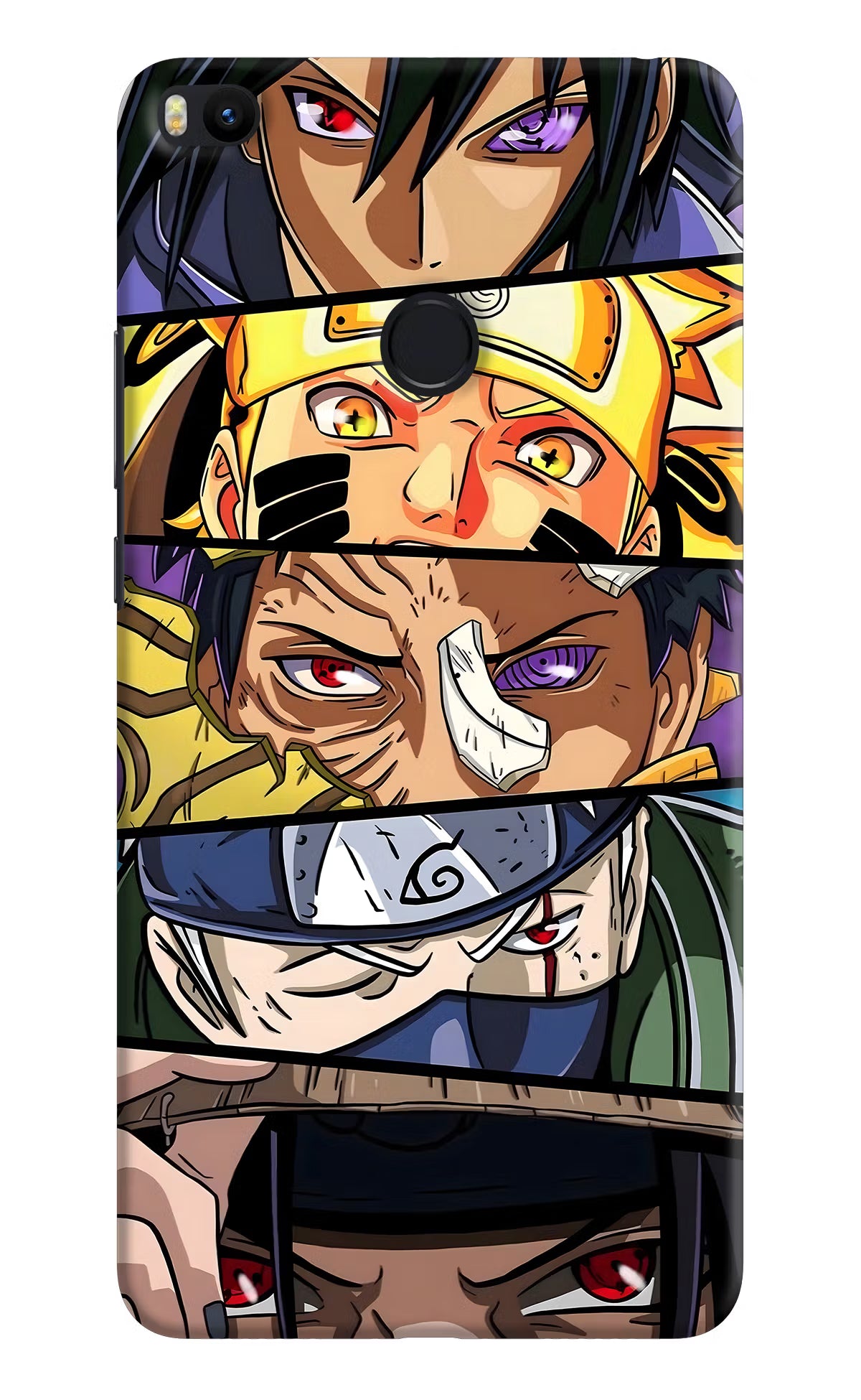 Naruto Character Mi Max 2 Back Cover - Naruto Character Mi Max 2 Hard Case Back Cover by Casekaro Naruto Character Mi Max 2 Hard Case Back Cover by Casekaro