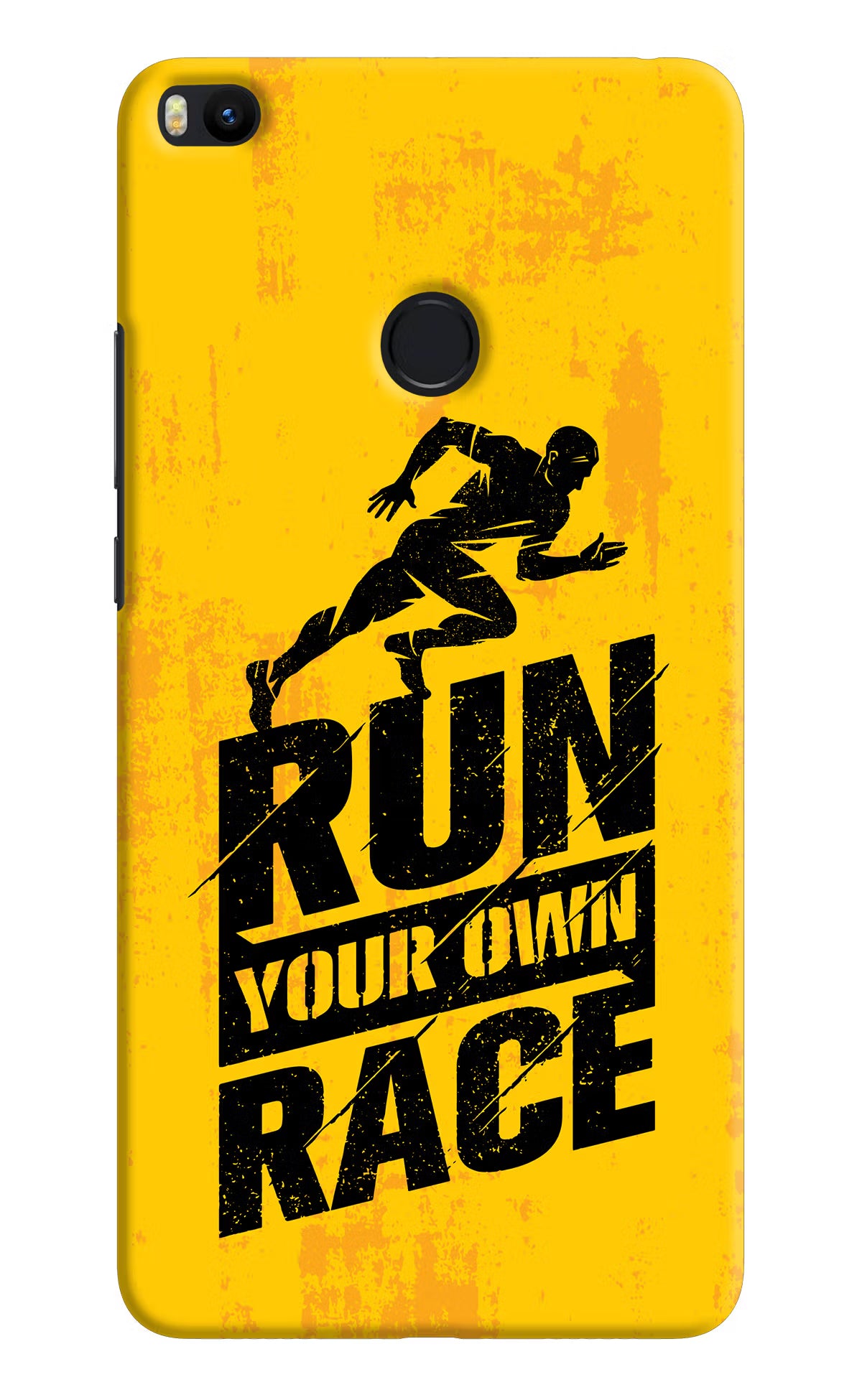 Run Your Own Race Mi Max 2 Back Cover - Run Your Own Race Mi Max 2 Hard Case Back Cover by Casekaro Run Your Own Race Mi Max 2 Hard Case Back Cover by Casekaro