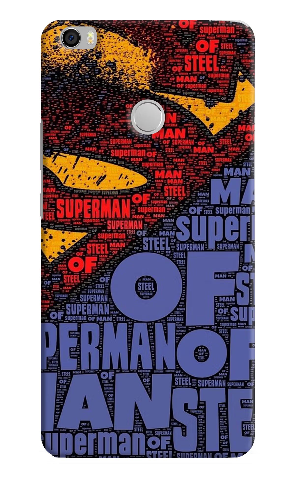 Superman Mi Max Back Cover - Superman Mi Max Hard Case Back Cover by Casekaro Superman Mi Max Hard Case Back Cover by Casekaro