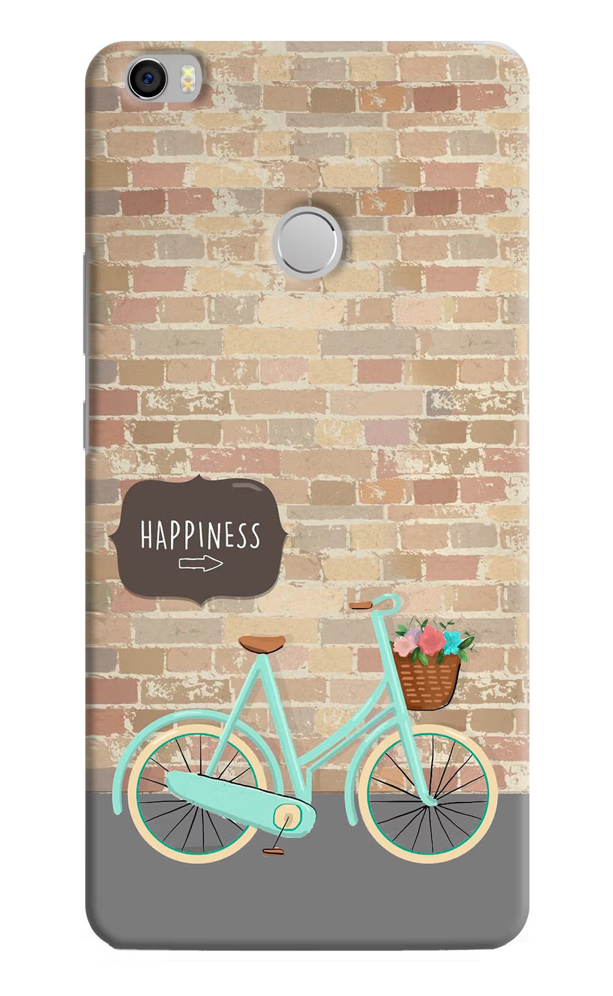 Happiness Artwork Mi Max Back Cover - Happiness Artwork Mi Max Hard Case Back Cover by Casekaro Happiness Artwork Mi Max Hard Case Back Cover by Casekaro