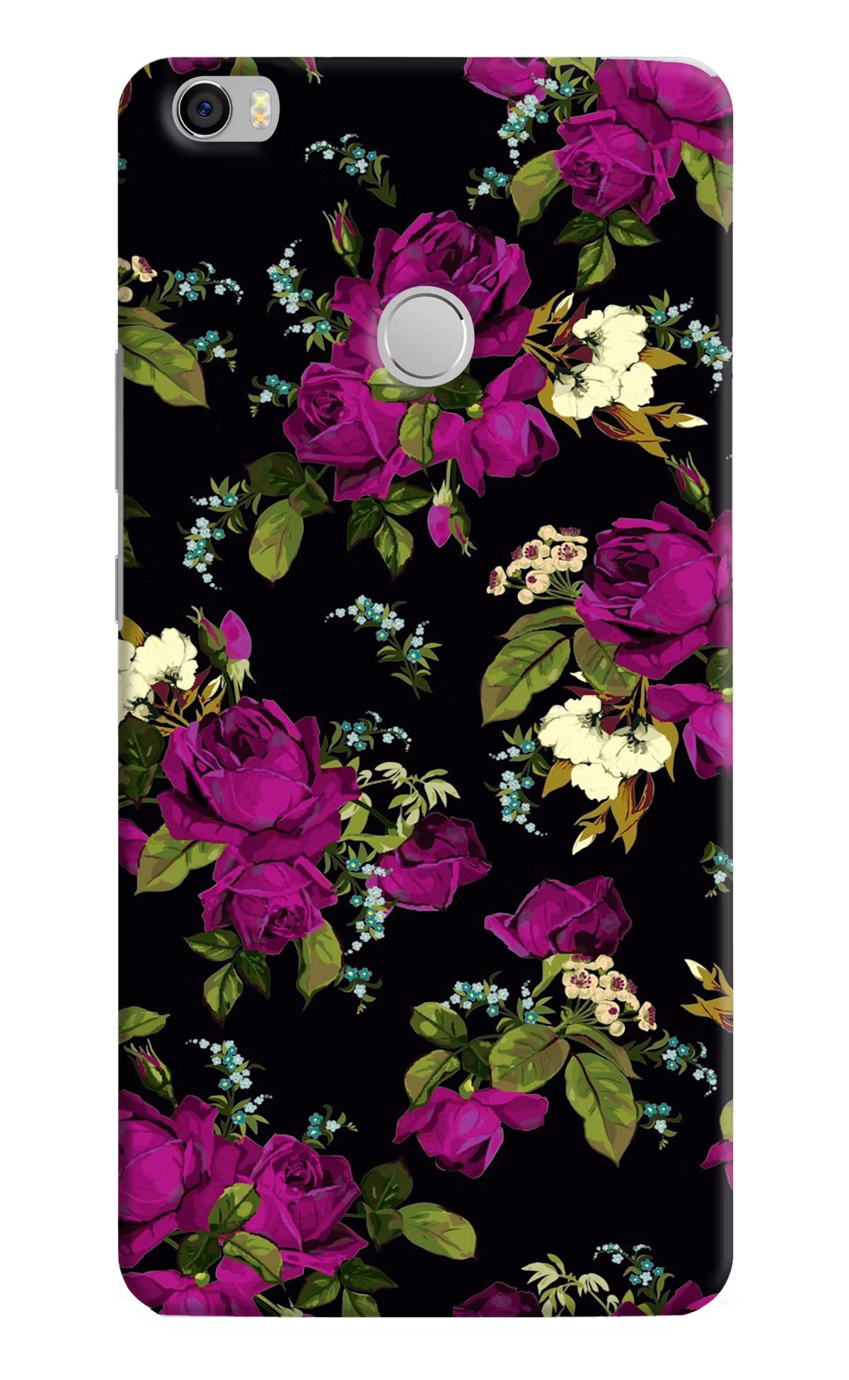 Flowers Mi Max Back Cover - Flowers Mi Max Hard Case Back Cover by Casekaro Flowers Mi Max Hard Case Back Cover by Casekaro