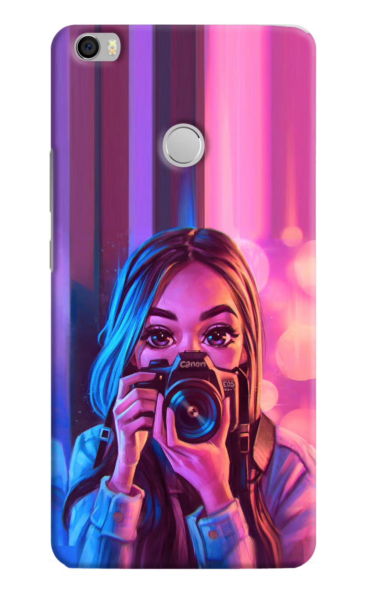 Girl Photographer Mi Max Back Cover - Girl Photographer Mi Max Hard Case Back Cover by Casekaro Girl Photographer Mi Max Hard Case Back Cover by Casekaro