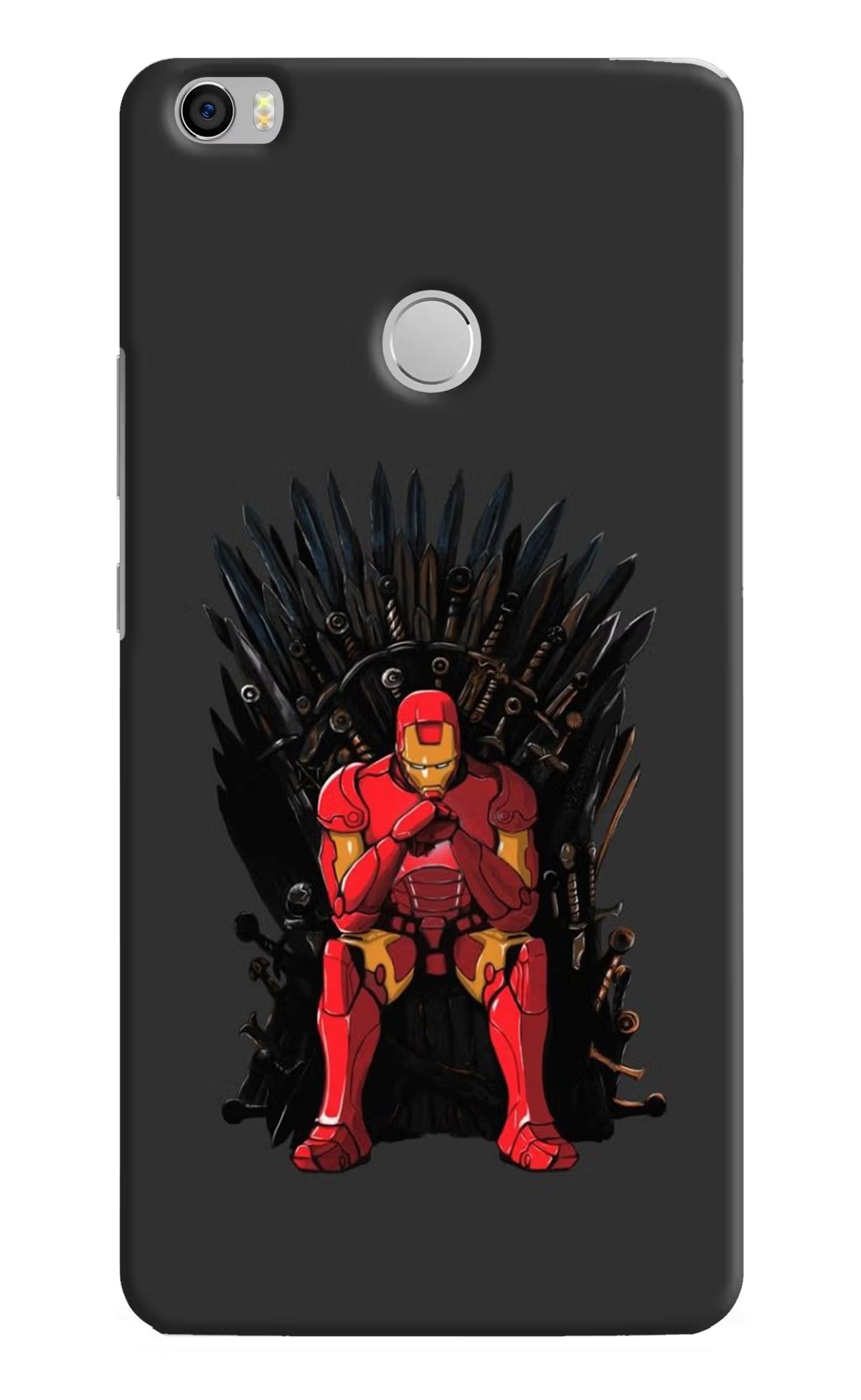 Ironman Throne Mi Max Back Cover - Ironman Throne Mi Max Hard Case Back Cover by Casekaro Ironman Throne Mi Max Hard Case Back Cover by Casekaro