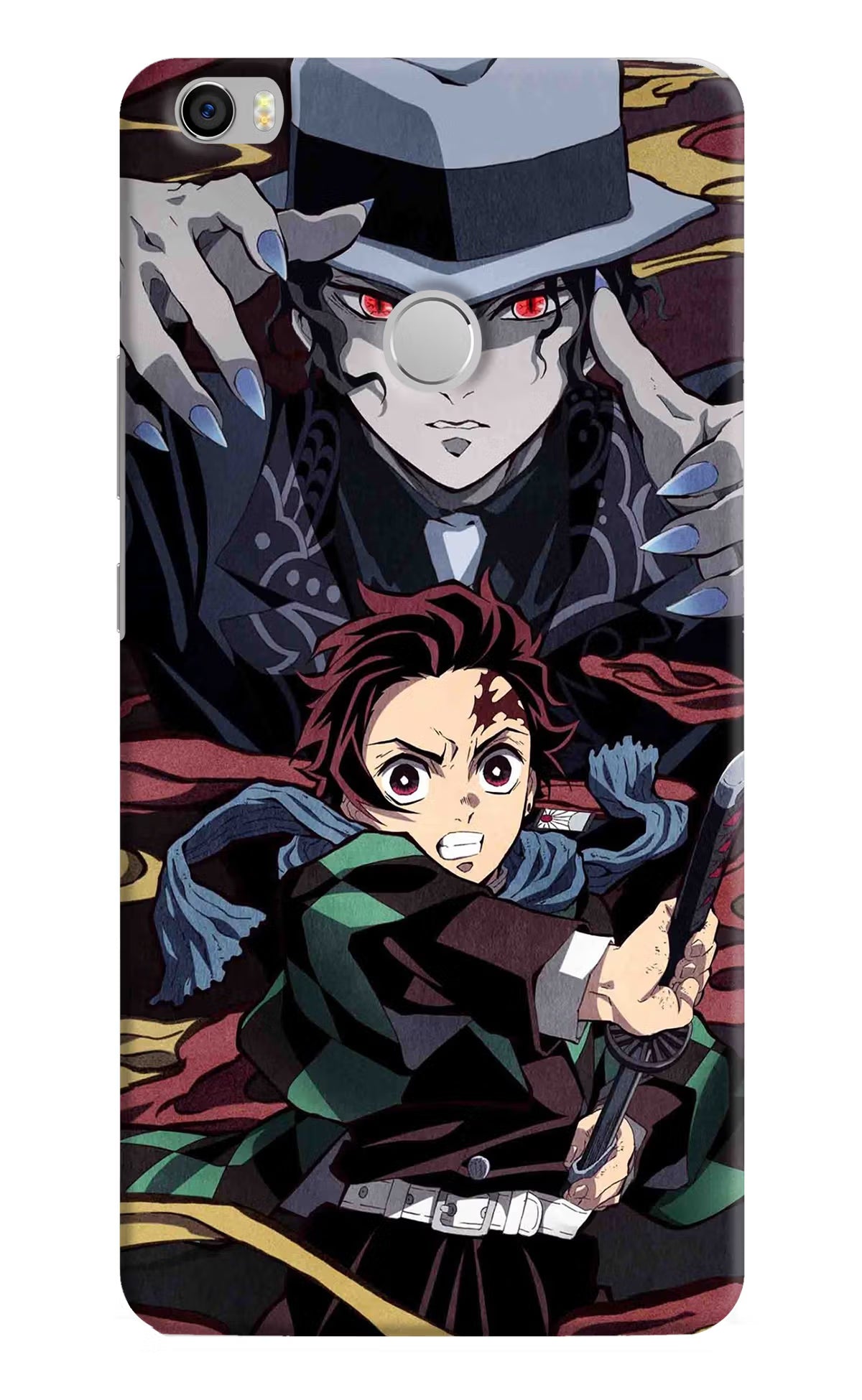 Demon Slayer Mi Max Back Cover - Demon Slayer Mi Max Hard Case Back Cover by Casekaro Demon Slayer Mi Max Hard Case Back Cover by Casekaro
