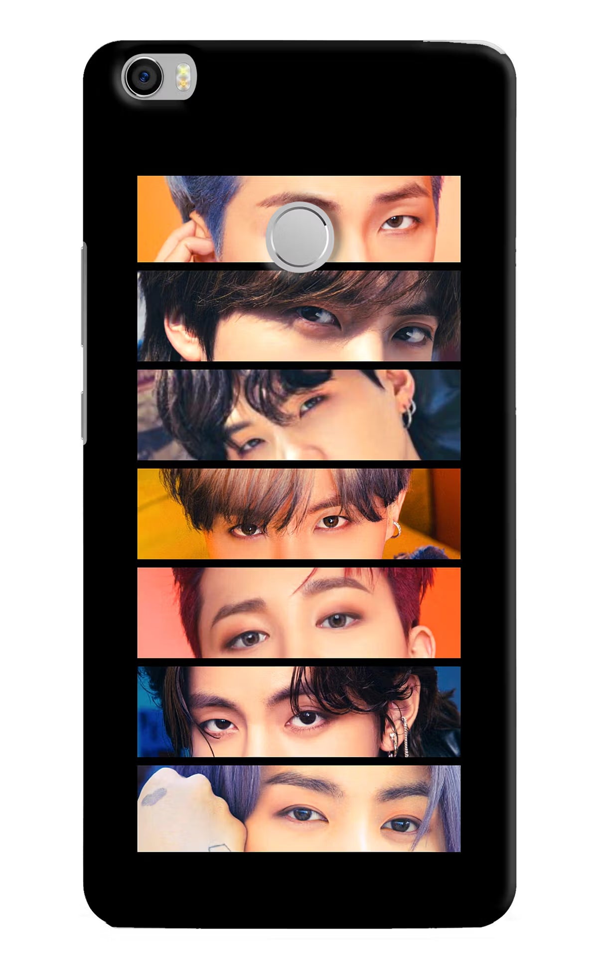 BTS Eyes Mi Max Back Cover - BTS Eyes Mi Max Hard Case Back Cover by Casekaro BTS Eyes Mi Max Hard Case Back Cover by Casekaro