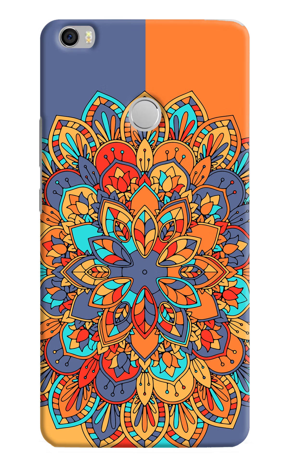 Color Mandala Mi Max Back Cover - Color Mandala Mi Max Hard Case Back Cover by Casekaro Color Mandala Mi Max Hard Case Back Cover by Casekaro