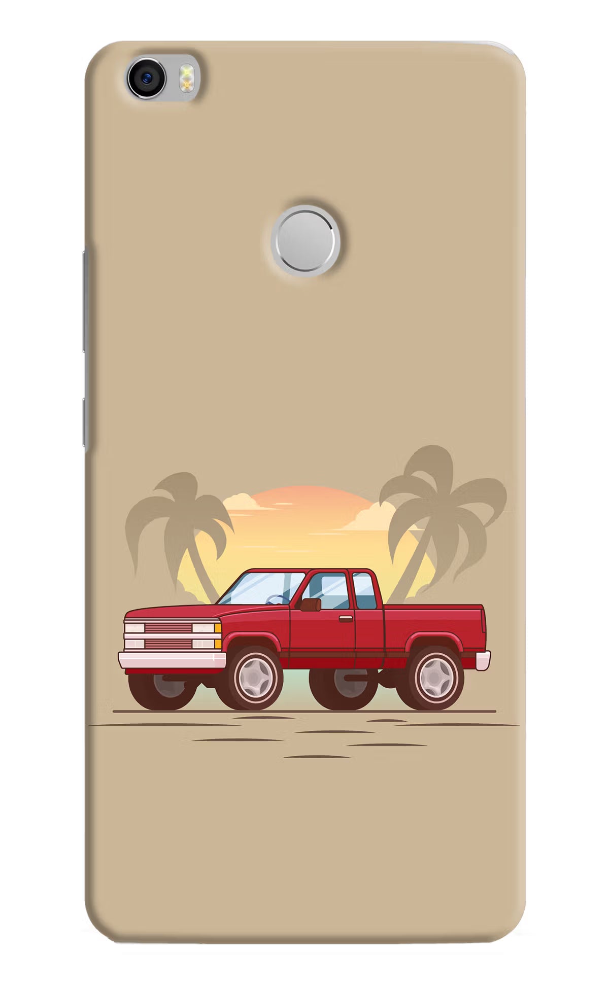 Desert Classic Drive Mi Max Back Cover - Desert Classic Drive Mi Max Hard Case Back Cover by Casekaro Desert Classic Drive Mi Max Hard Case Back Cover by Casekaro