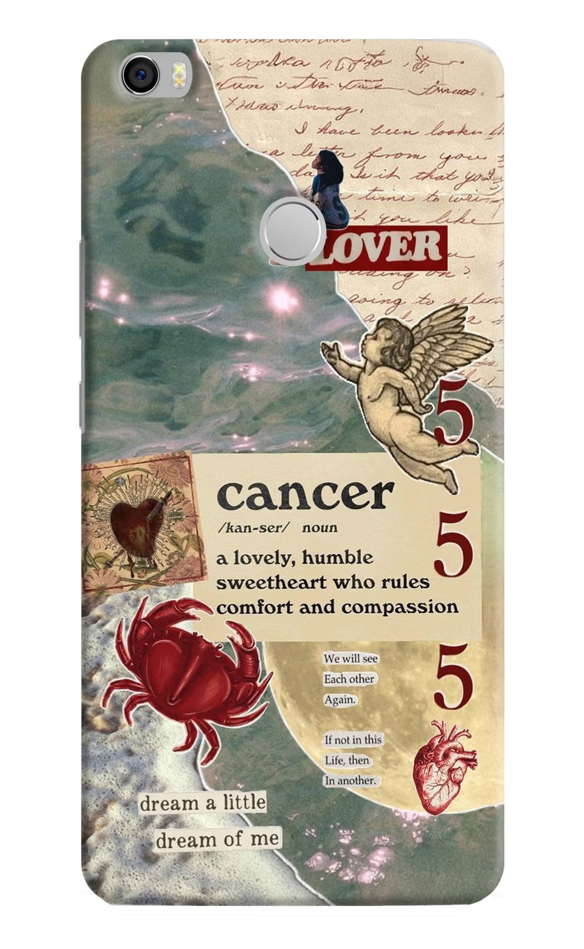 Cancer Zodiac Mi Max Back Cover - Cancer Zodiac Mi Max Hard Case Back Cover by Casekaro Cancer Zodiac Mi Max Hard Case Back Cover by Casekaro