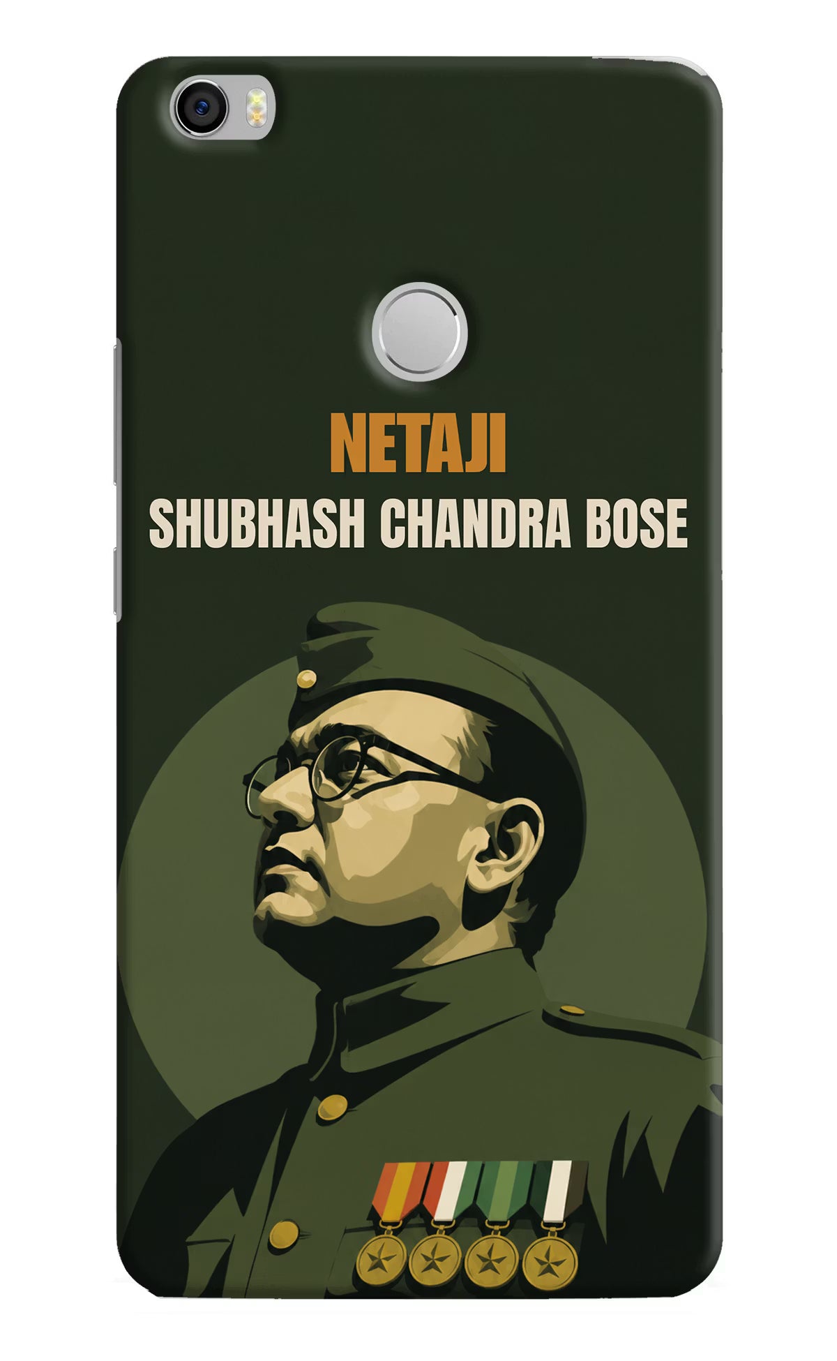 Netaji Legacy Mi Max Back Cover - Netaji Legacy Mi Max Back Cover Netaji Legacy Mi Max Back Cover