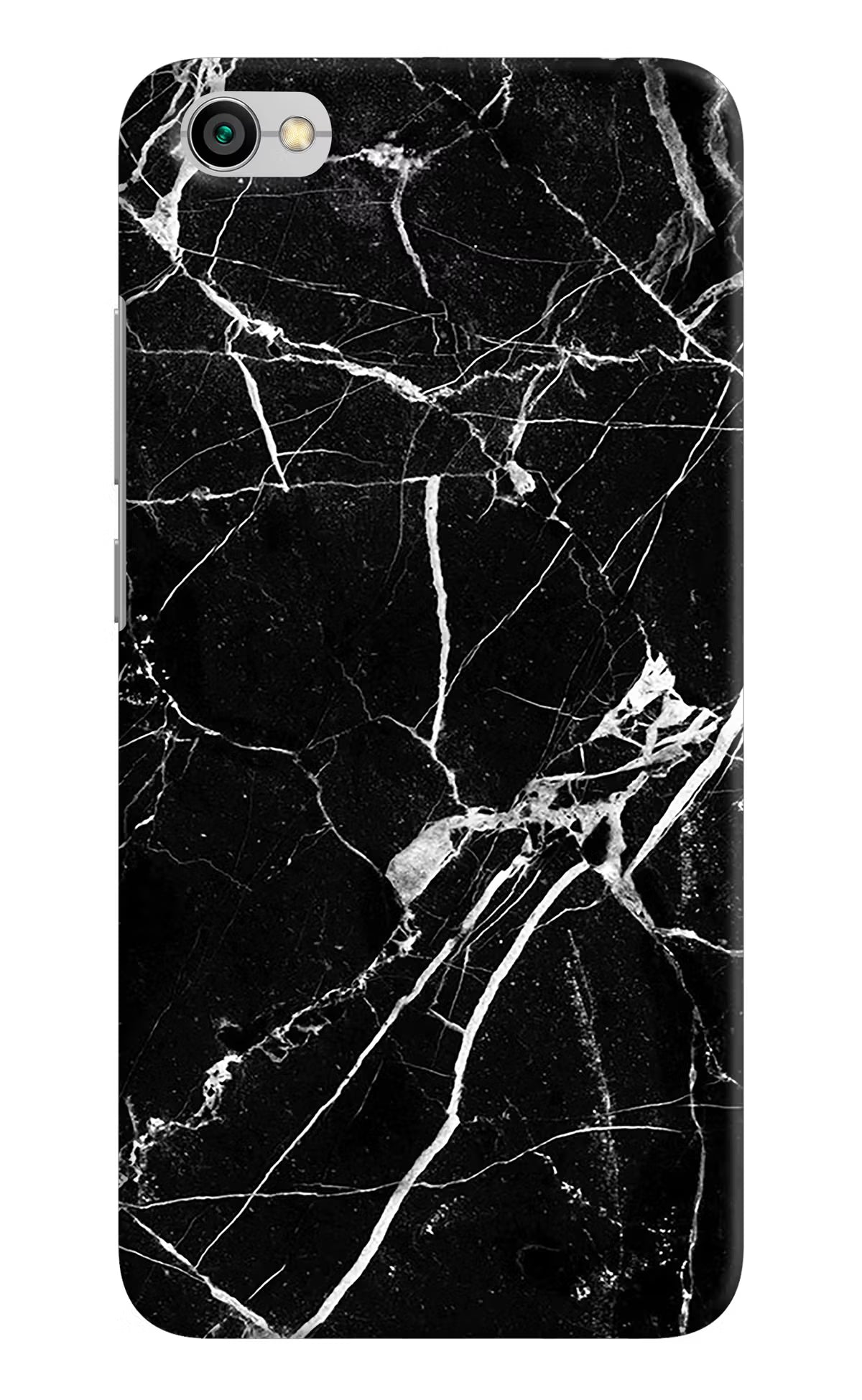 Black Marble Pattern Redmi Y1 Lite Back Cover - Black Marble Pattern Redmi Y1 Lite Hard Case Back Cover by Casekaro Black Marble Pattern Redmi Y1 Lite Hard Case Back Cover by Casekaro
