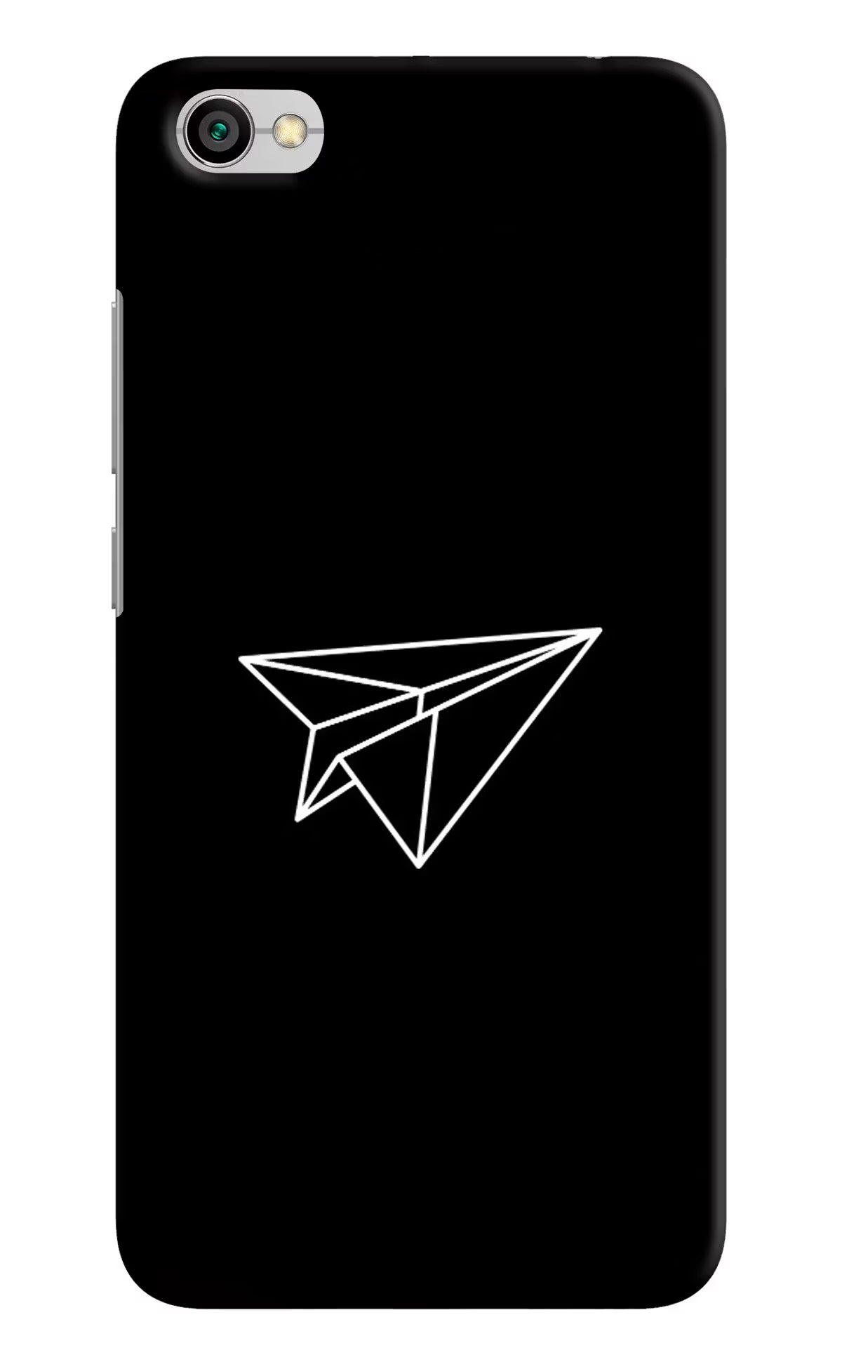 Paper Plane White Redmi Y1 Lite Back Cover - Paper Plane White Redmi Y1 Lite Hard Case Back Cover by Casekaro Paper Plane White Redmi Y1 Lite Hard Case Back Cover by Casekaro