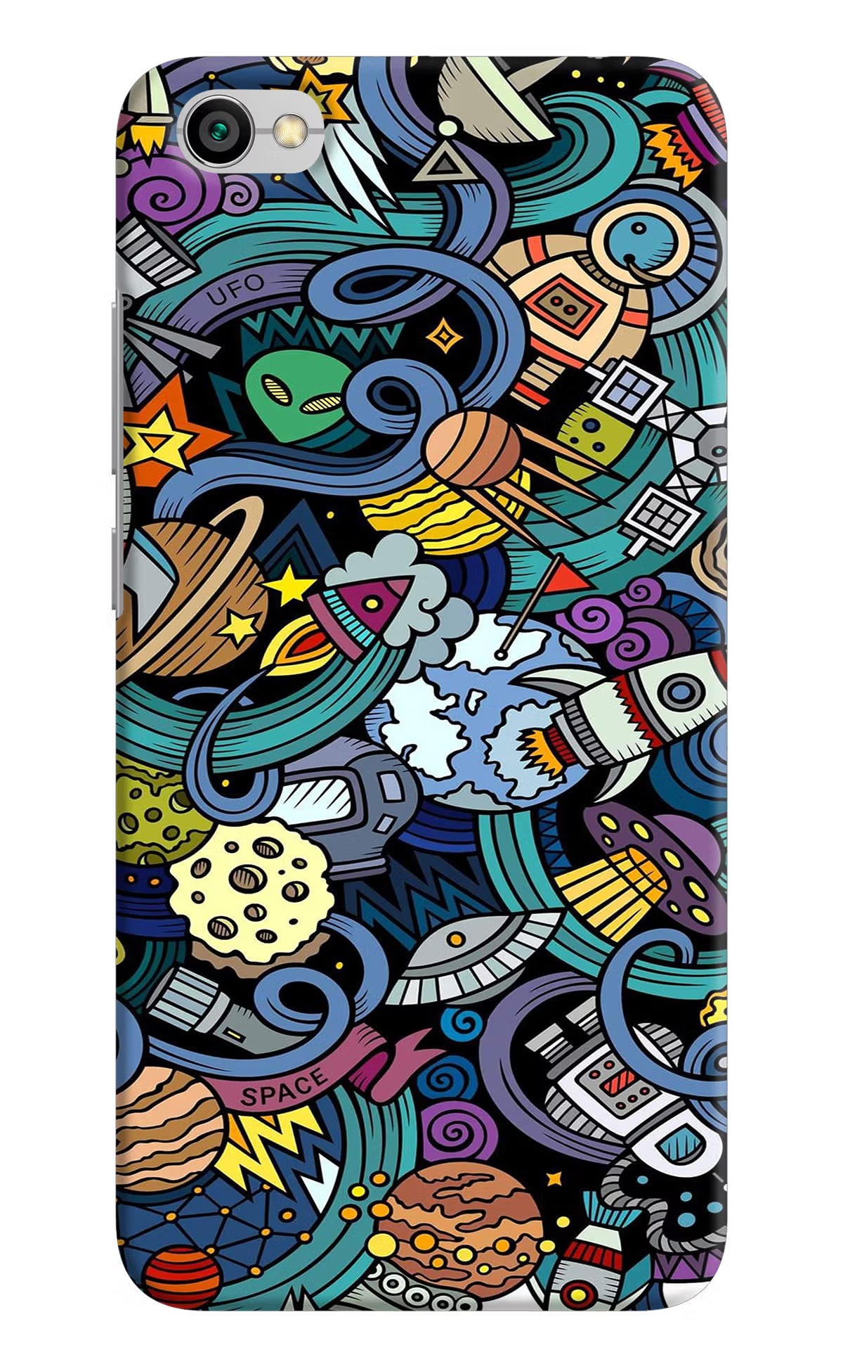 Space Abstract Redmi Y1 Lite Back Cover - Space Abstract Redmi Y1 Lite Hard Case Back Cover by Casekaro Space Abstract Redmi Y1 Lite Hard Case Back Cover by Casekaro