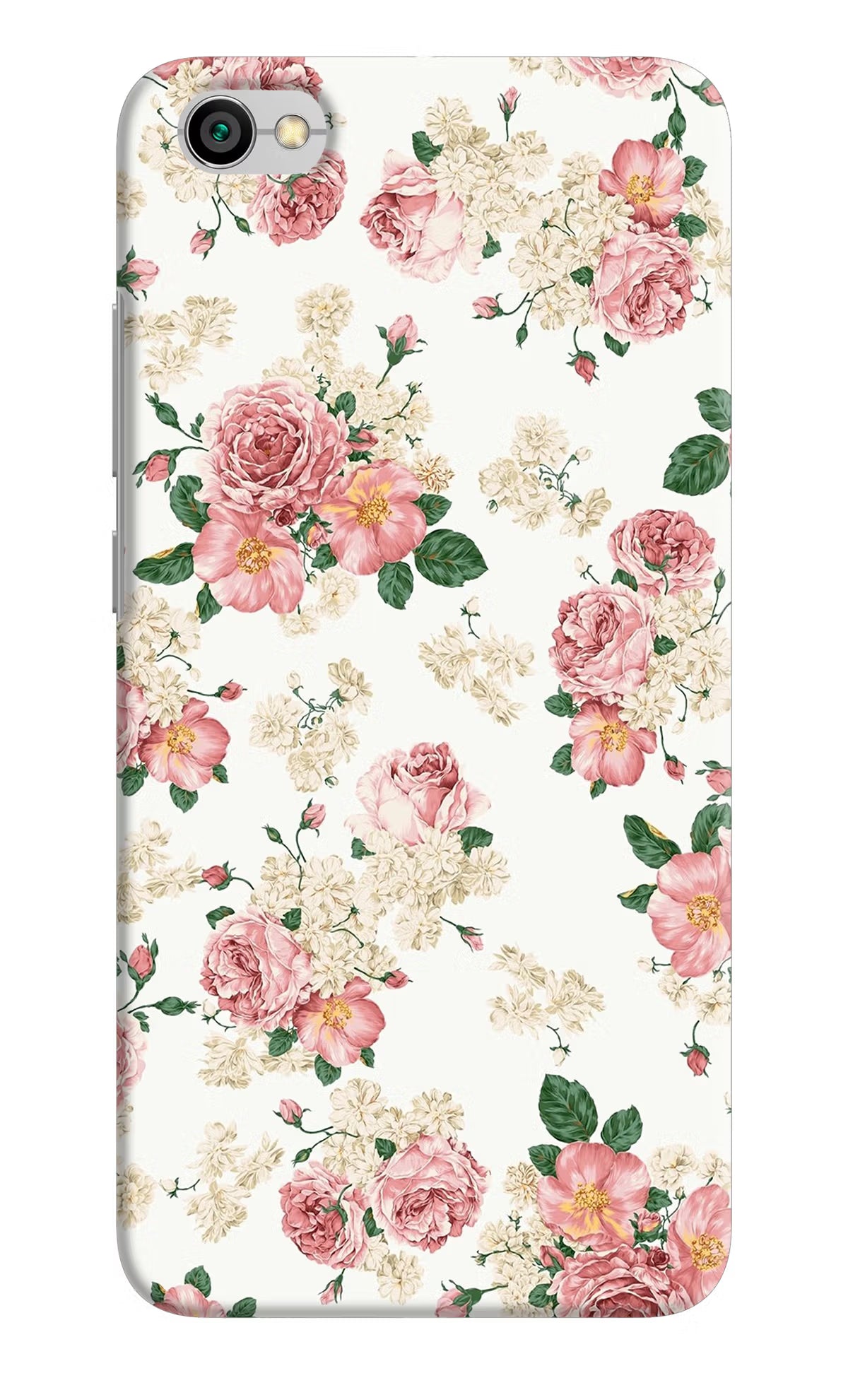 Flowers Redmi Y1 Lite Back Cover - Flowers Redmi Y1 Lite Hard Case Back Cover by Casekaro Flowers Redmi Y1 Lite Hard Case Back Cover by Casekaro