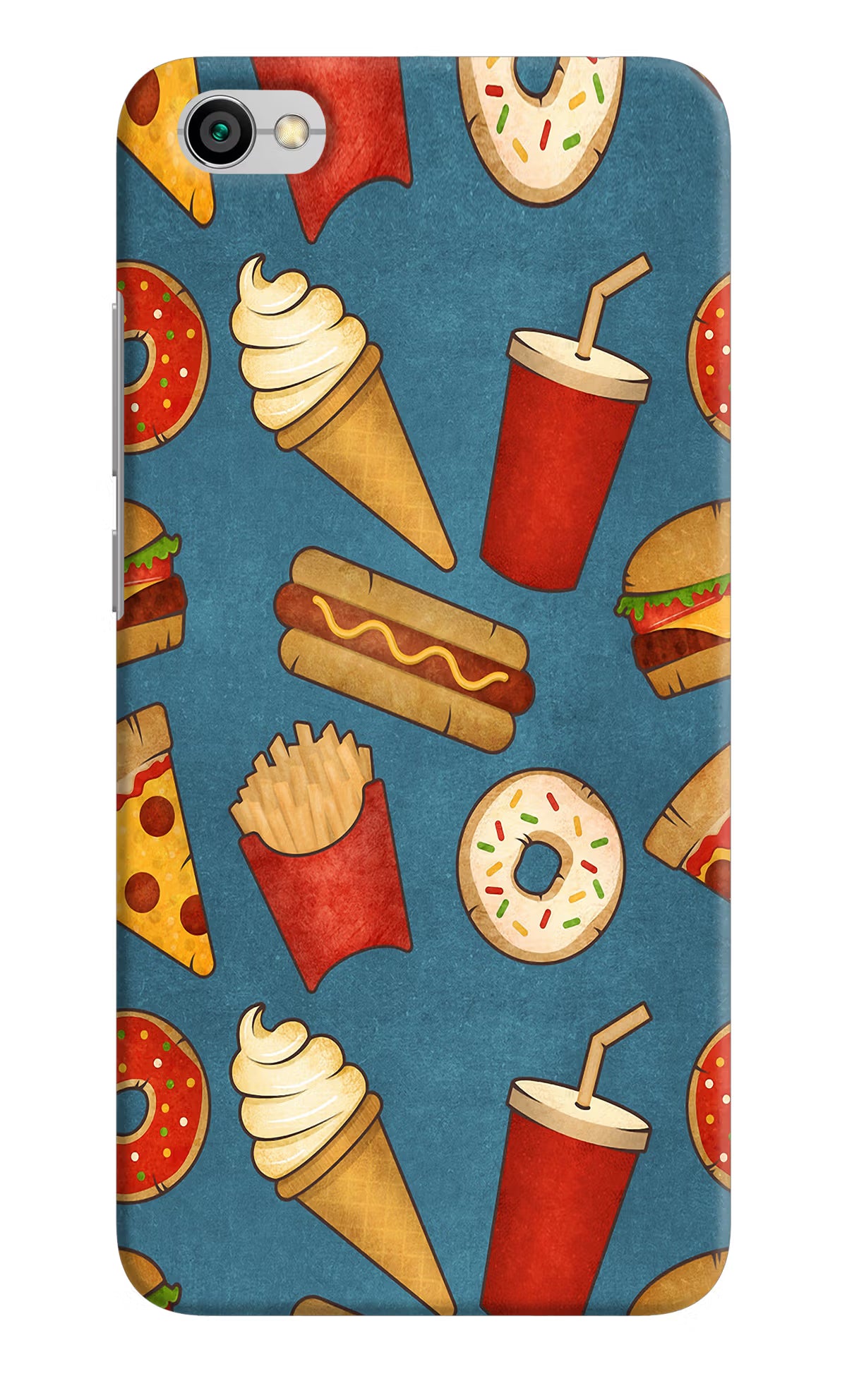 Foodie Redmi Y1 Lite Back Cover - Foodie Redmi Y1 Lite Hard Case Back Cover by Casekaro Foodie Redmi Y1 Lite Hard Case Back Cover by Casekaro