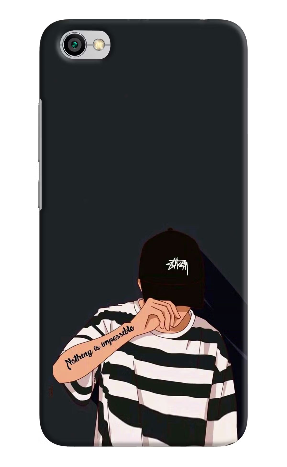 Aesthetic Boy Redmi Y1 Lite Back Cover - Aesthetic Boy Redmi Y1 Lite Hard Case Back Cover by Casekaro Aesthetic Boy Redmi Y1 Lite Hard Case Back Cover by Casekaro