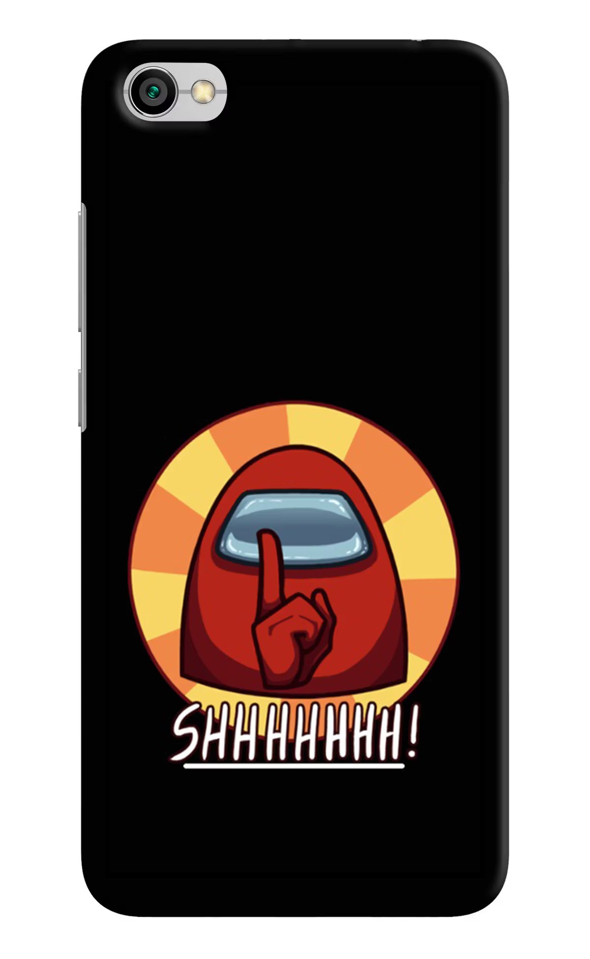 Among Us Shhh! Redmi Y1 Lite Back Cover - Among Us Shhh! Redmi Y1 Lite Hard Case Back Cover by Casekaro Among Us Shhh! Redmi Y1 Lite Hard Case Back Cover by Casekaro