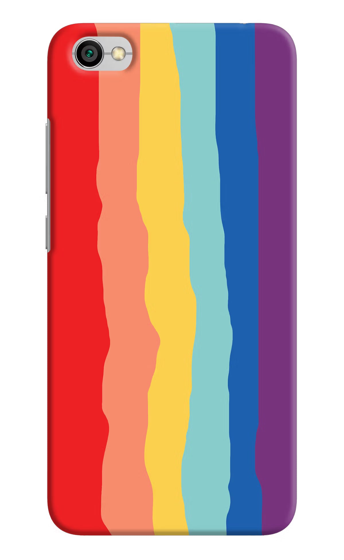 Rainbow Redmi Y1 Lite Back Cover - Rainbow Redmi Y1 Lite Hard Case Back Cover by Casekaro Rainbow Redmi Y1 Lite Hard Case Back Cover by Casekaro