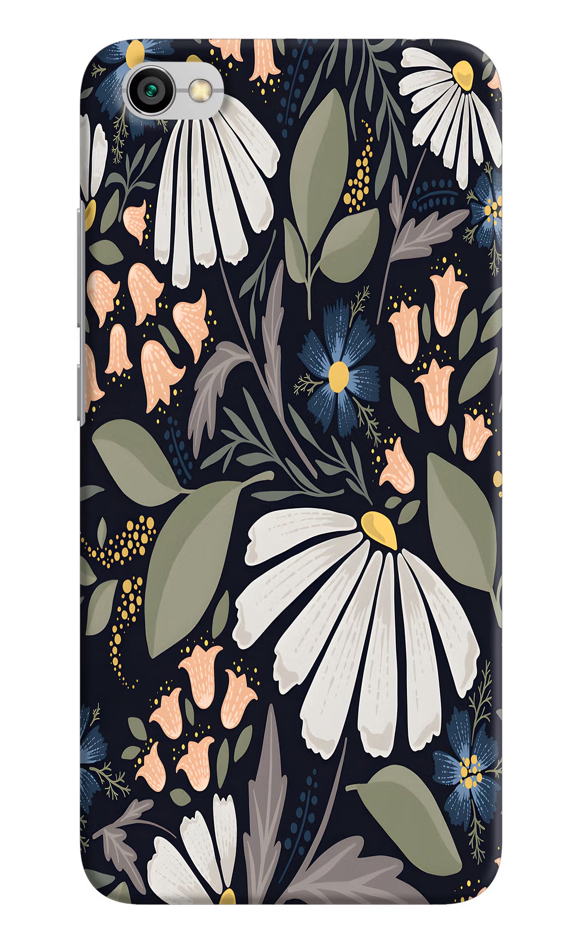 Flowers Art Redmi Y1 Lite Back Cover - Flowers Art Redmi Y1 Lite Hard Case Back Cover by Casekaro Flowers Art Redmi Y1 Lite Hard Case Back Cover by Casekaro