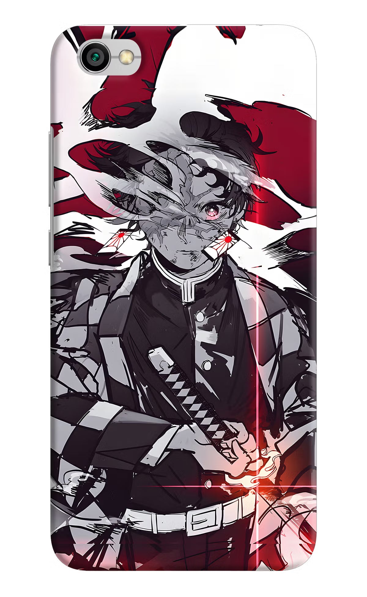 Demon Slayer Redmi Y1 Lite Back Cover - Demon Slayer Redmi Y1 Lite Hard Case Back Cover by Casekaro Demon Slayer Redmi Y1 Lite Hard Case Back Cover by Casekaro