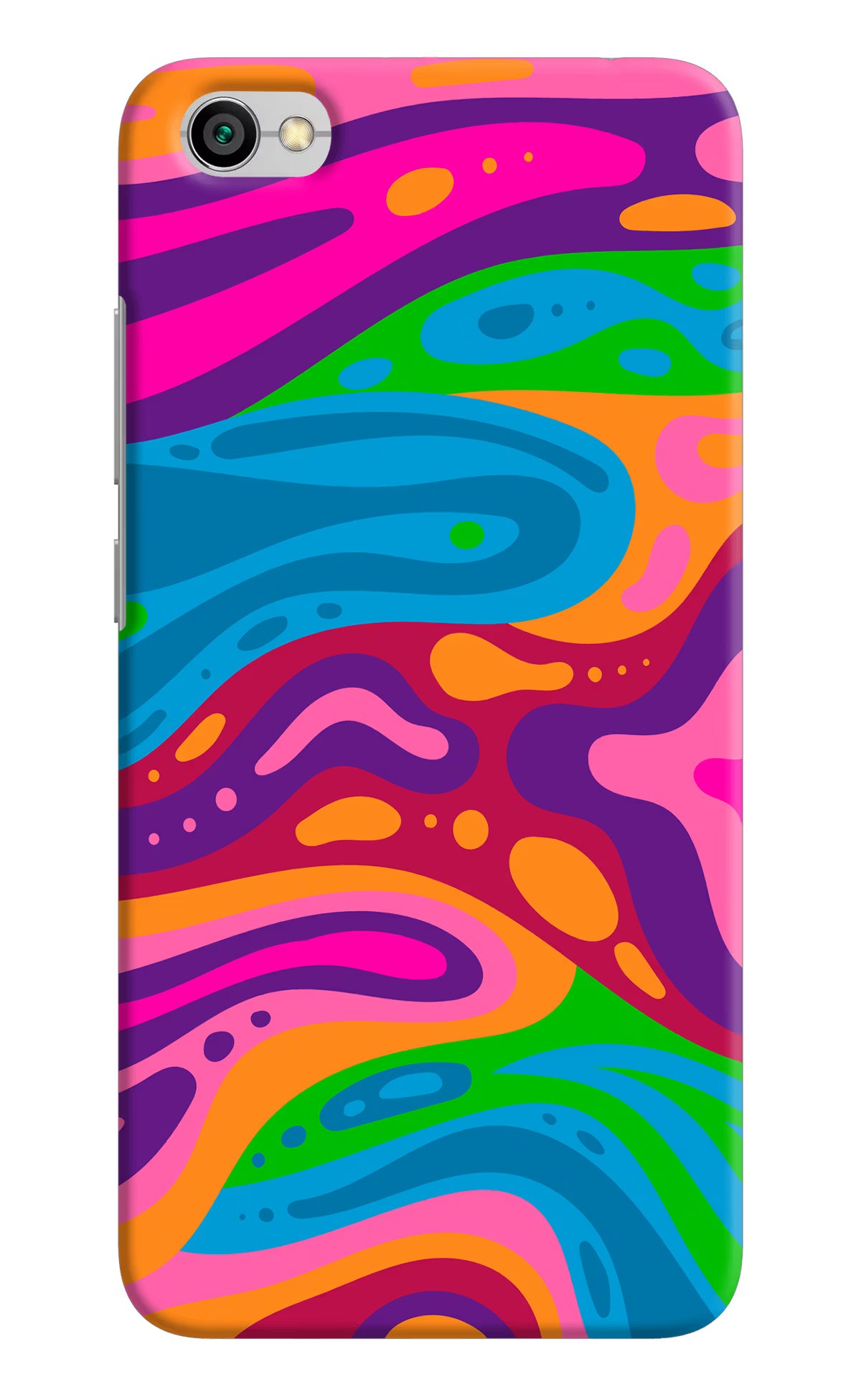 Trippy Pattern Redmi Y1 Lite Back Cover - Trippy Pattern Redmi Y1 Lite Hard Case Back Cover by Casekaro Trippy Pattern Redmi Y1 Lite Hard Case Back Cover by Casekaro