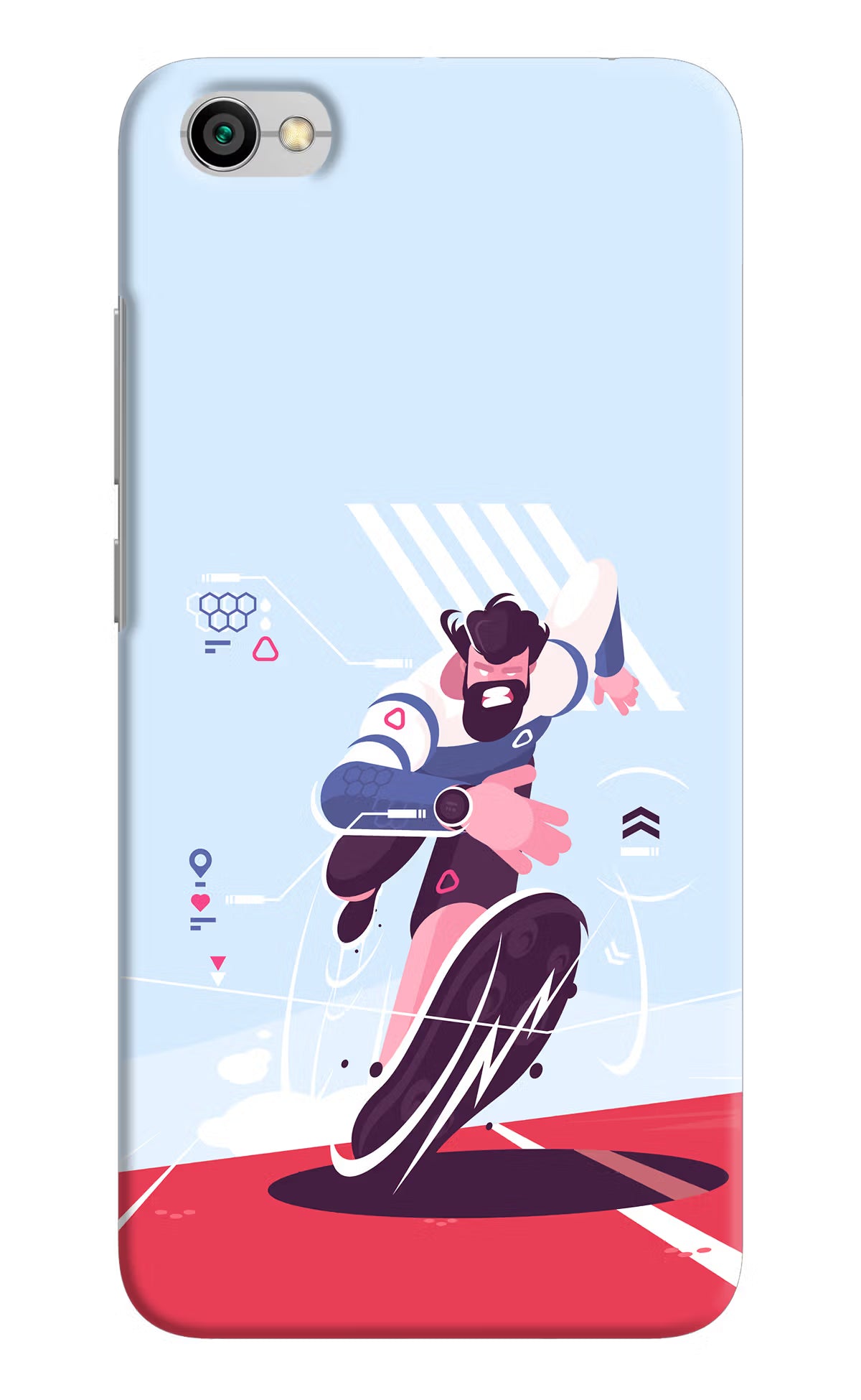 Run Pro Redmi Y1 Lite Back Cover - Run Pro Redmi Y1 Lite Hard Case Back Cover by Casekaro Run Pro Redmi Y1 Lite Hard Case Back Cover by Casekaro