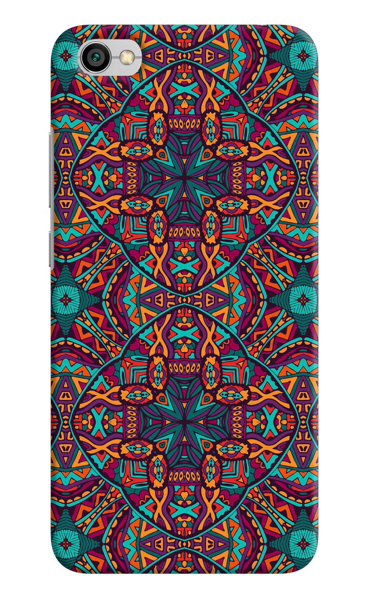 Colour Mandala Redmi Y1 Lite Back Cover - Colour Mandala Redmi Y1 Lite Hard Case Back Cover by Casekaro Colour Mandala Redmi Y1 Lite Hard Case Back Cover by Casekaro