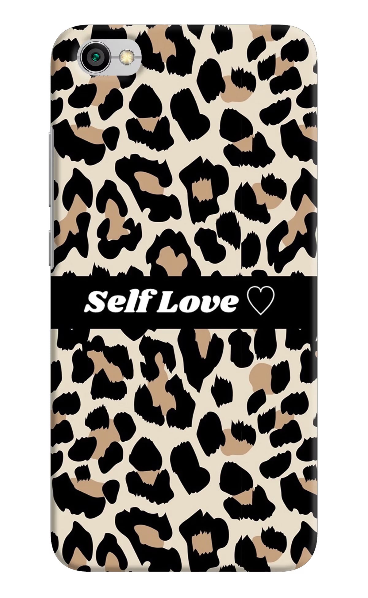 Leopard Print Self Love Redmi Y1 Lite Back Cover - Leopard Print Self Love Redmi Y1 Lite Hard Case Back Cover by Casekaro Leopard Print Self Love Redmi Y1 Lite Hard Case Back Cover by Casekaro