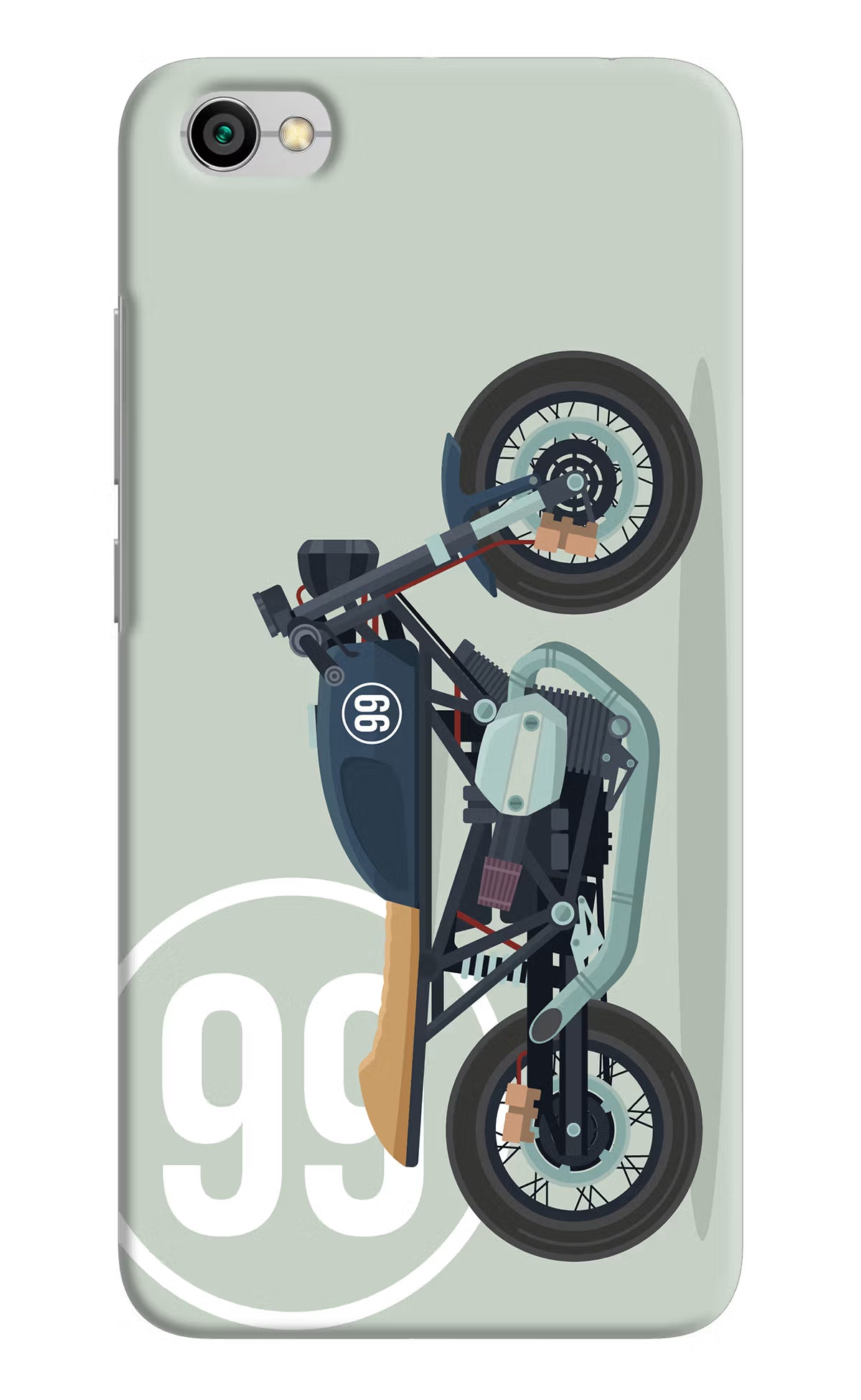 Classic Cafe Racer 99 Redmi Y1 Lite Back Cover - Classic Cafe Racer 99 Redmi Y1 Lite Hard Case Back Cover by Casekaro Classic Cafe Racer 99 Redmi Y1 Lite Hard Case Back Cover by Casekaro