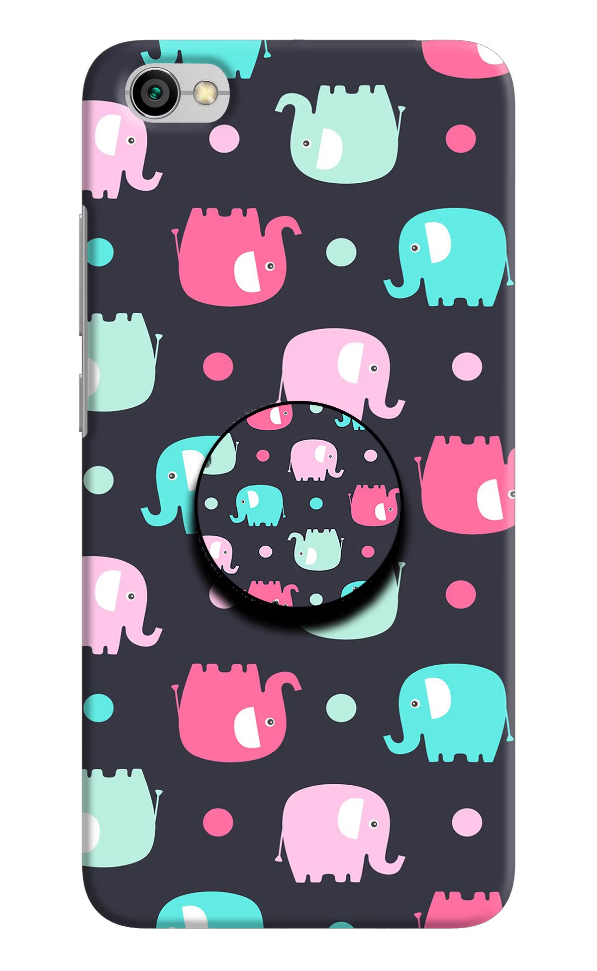 Baby Elephants Redmi Y1 Lite Pop Case - Baby Elephants Redmi Y1 Lite Pop Case by Casekaro Baby Elephants Redmi Y1 Lite Pop Case by Casekaro
