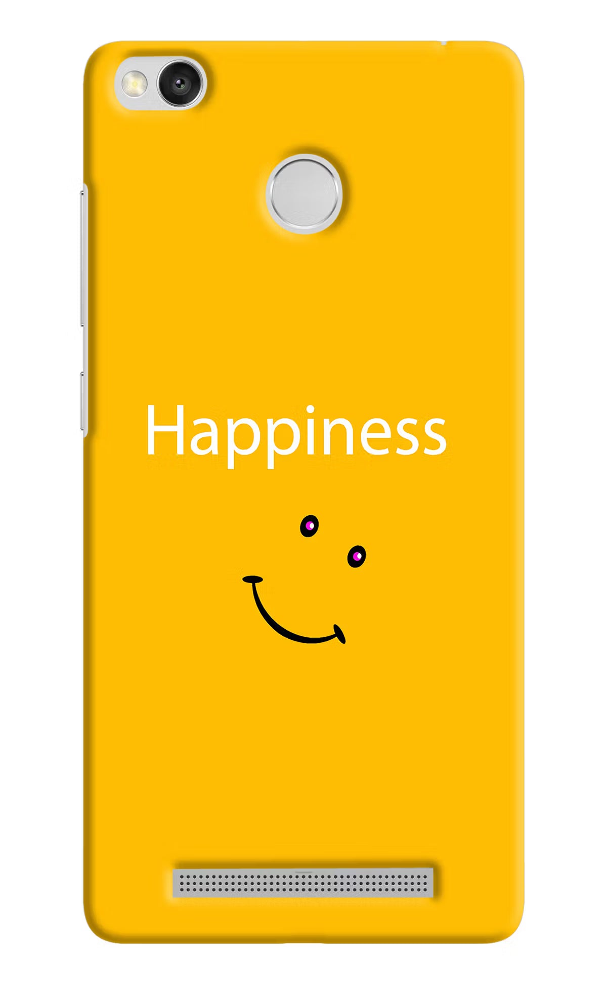 Happiness With Smiley Redmi 3S Prime Back Cover - Happiness With Smiley Redmi 3S Prime Hard Case Back Cover by Casekaro Happiness With Smiley Redmi 3S Prime Hard Case Back Cover by Casekaro