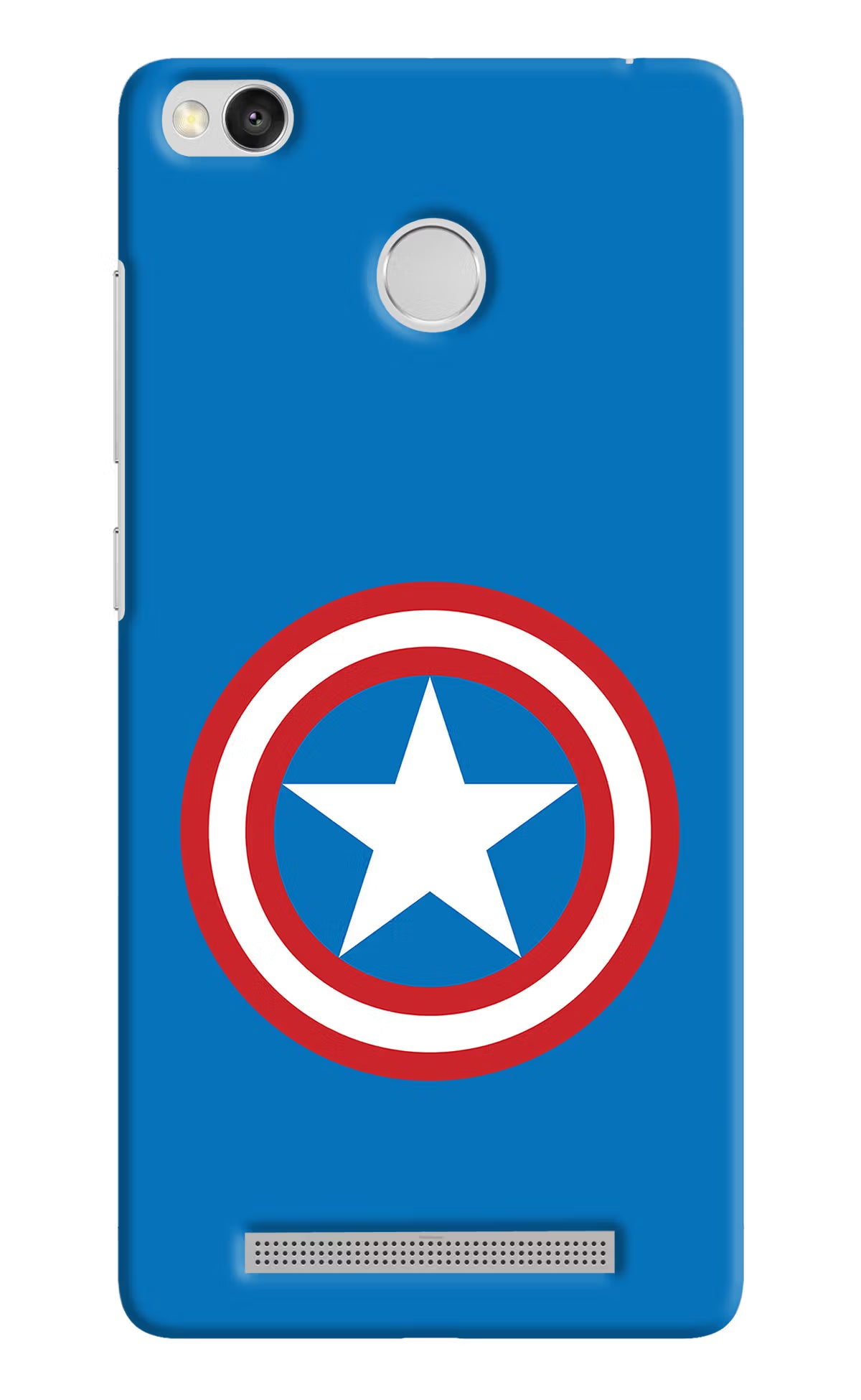 Captain America Logo Redmi 3S Prime Back Cover - Captain America Logo Redmi 3S Prime Hard Case Back Cover by Casekaro Captain America Logo Redmi 3S Prime Hard Case Back Cover by Casekaro