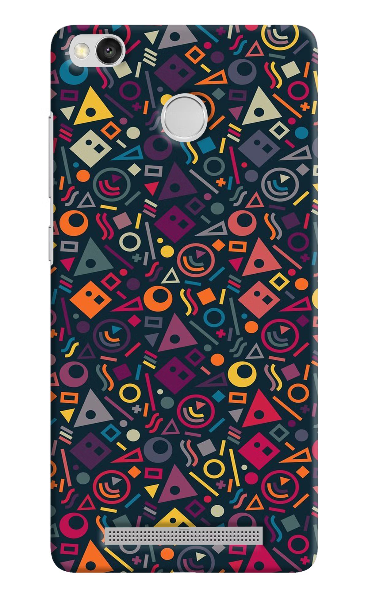 Geometric Abstract Redmi 3S Prime Back Cover - Geometric Abstract Redmi 3S Prime Hard Case Back Cover by Casekaro Geometric Abstract Redmi 3S Prime Hard Case Back Cover by Casekaro