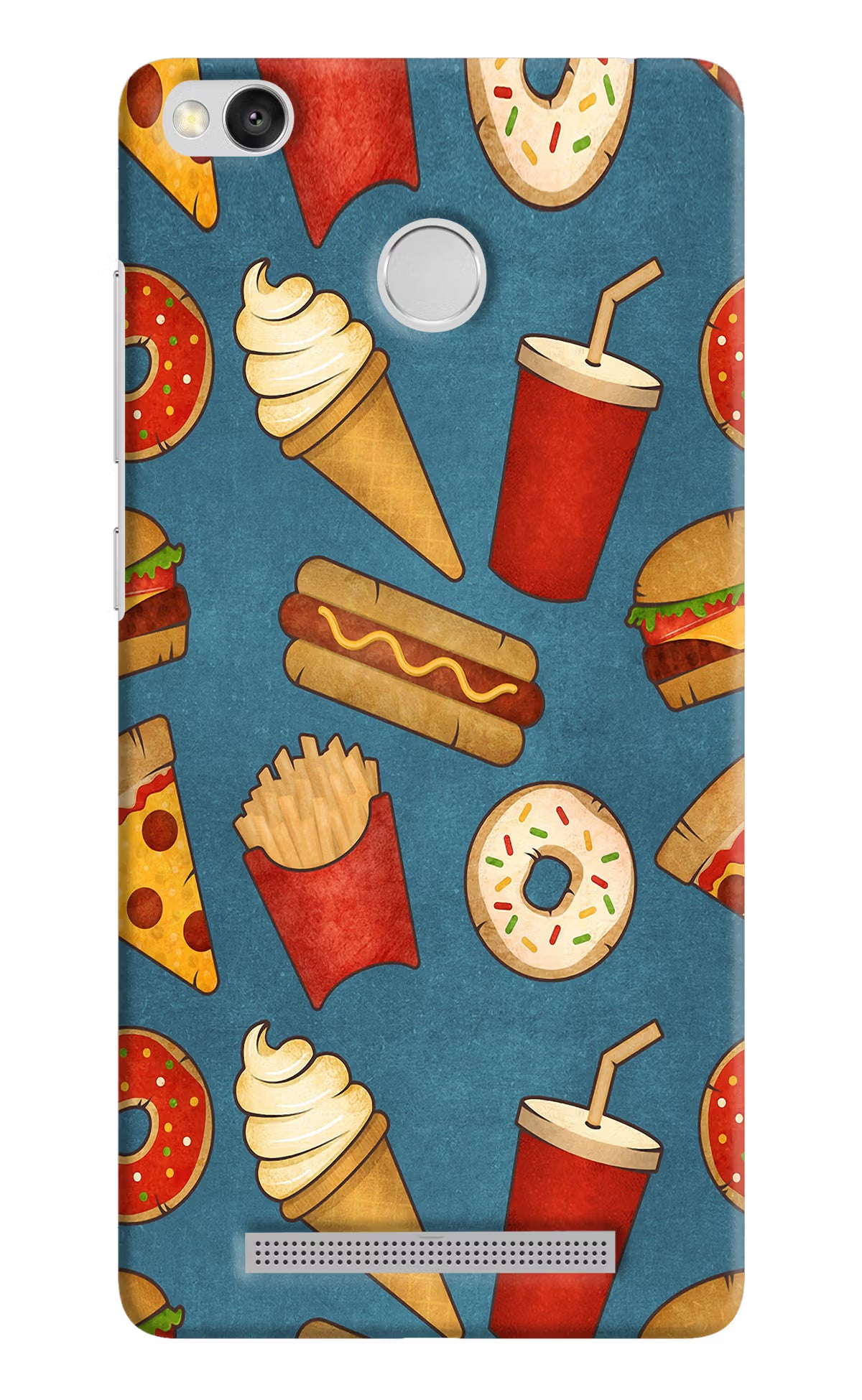 Foodie Redmi 3S Prime Back Cover - Foodie Redmi 3S Prime Hard Case Back Cover by Casekaro Foodie Redmi 3S Prime Hard Case Back Cover by Casekaro