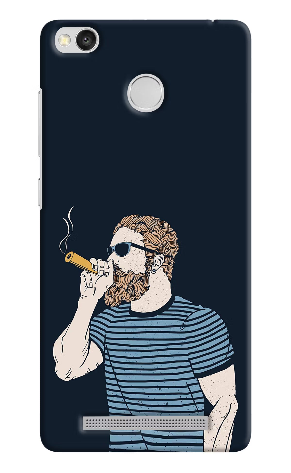 Smoking Redmi 3S Prime Back Cover - Smoking Redmi 3S Prime Hard Case Back Cover by Casekaro Smoking Redmi 3S Prime Hard Case Back Cover by Casekaro