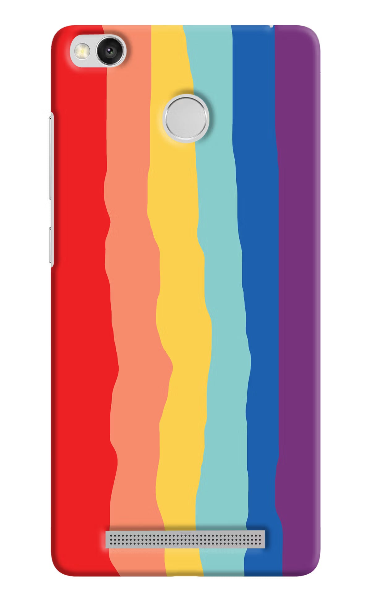 Rainbow Redmi 3S Prime Back Cover - Rainbow Redmi 3S Prime Hard Case Back Cover by Casekaro Rainbow Redmi 3S Prime Hard Case Back Cover by Casekaro