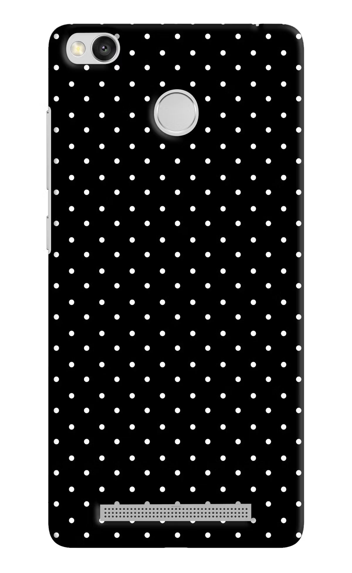 White Dots Redmi 3S Prime Back Cover - White Dots Redmi 3S Prime Hard Case Back Cover by Casekaro White Dots Redmi 3S Prime Hard Case Back Cover by Casekaro