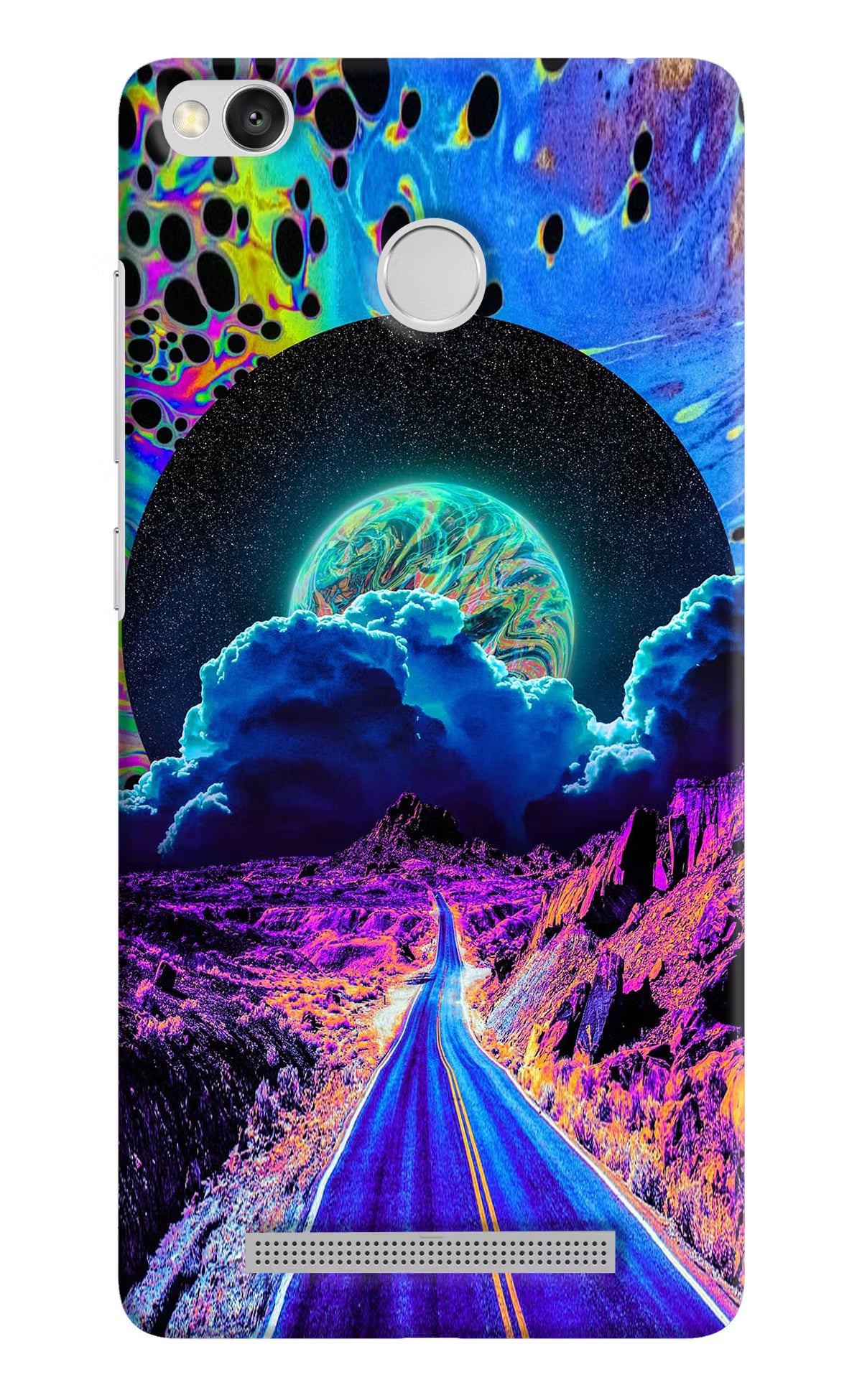 Psychedelic Painting Redmi 3S Prime Back Cover - Psychedelic Painting Redmi 3S Prime Hard Case Back Cover by Casekaro Psychedelic Painting Redmi 3S Prime Hard Case Back Cover by Casekaro