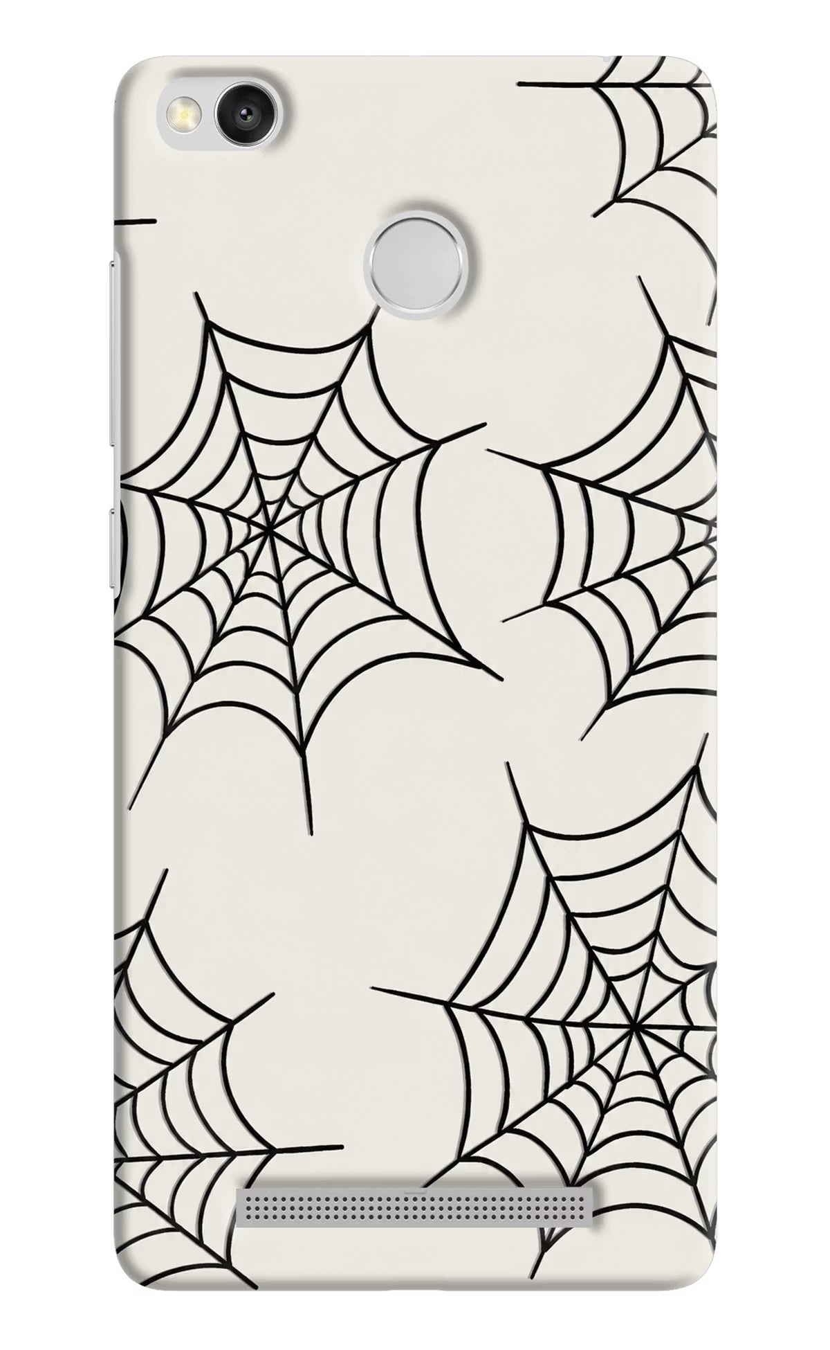 Spider Web Redmi 3S Prime Back Cover - Spider Web Redmi 3S Prime Hard Case Back Cover by Casekaro Spider Web Redmi 3S Prime Hard Case Back Cover by Casekaro