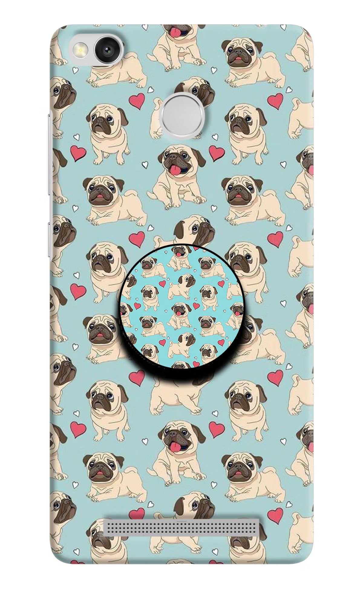 Pug Dog Redmi 3S Prime Pop Case - Pug Dog Redmi 3S Prime Pop Case by Casekaro Pug Dog Redmi 3S Prime Pop Case by Casekaro