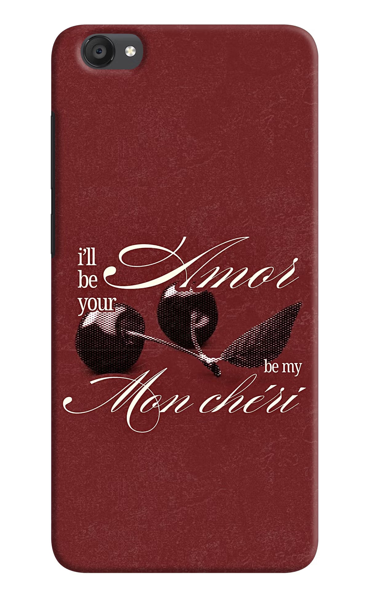 Velvet Cherry Vivo Y55s Back Cover - Velvet Cherry Vivo Y55s Back Cover Velvet Cherry Vivo Y55s Back Cover
