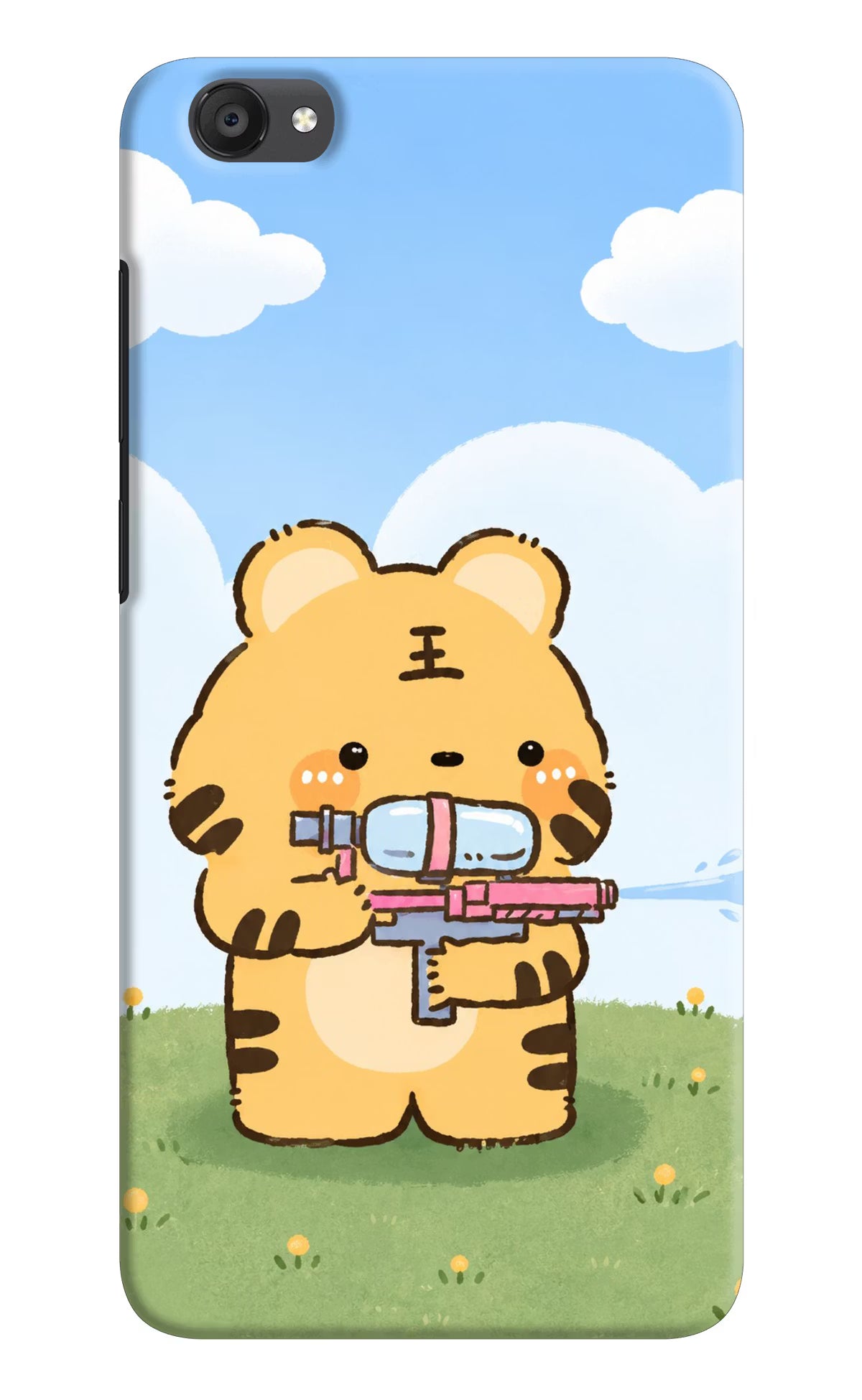 Tiger Treat Vivo Y55s Back Cover - Tiger Treat Vivo Y55s Back Cover Tiger Treat Vivo Y55s Back Cover