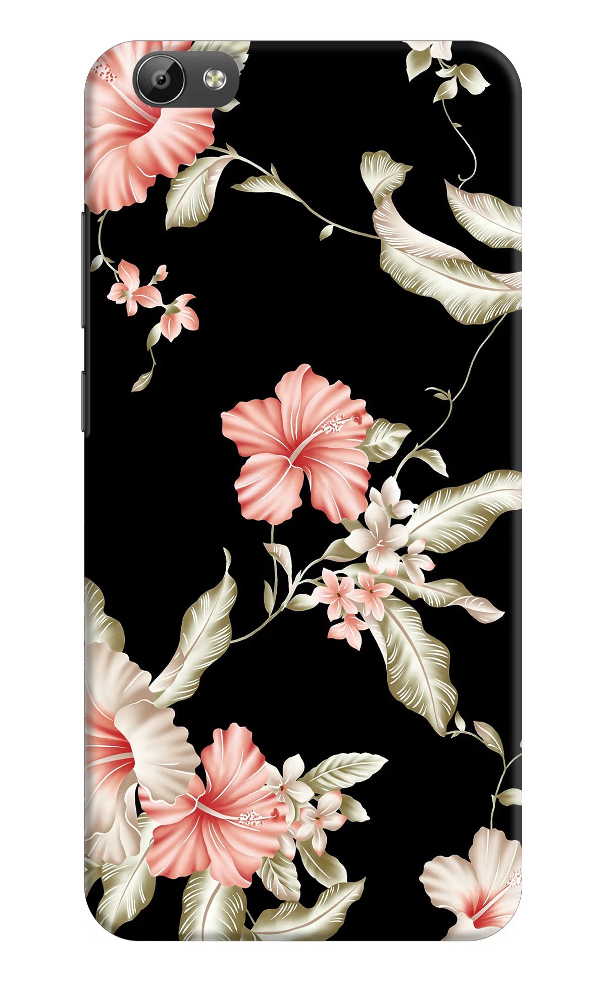 Flowers Vivo Y66 Back Cover - Flowers Vivo Y66 Hard Case Back Cover by Casekaro Flowers Vivo Y66 Hard Case Back Cover by Casekaro