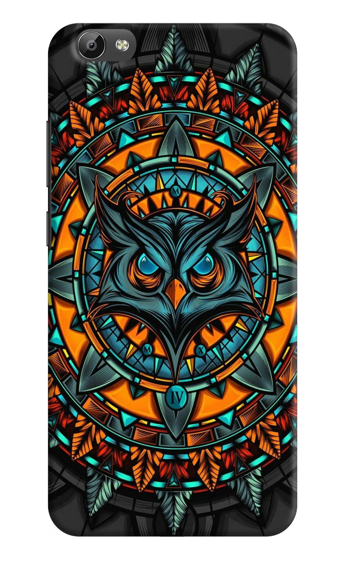 Angry Owl Art Vivo Y66 Back Cover - Angry Owl Art Vivo Y66 Hard Case Back Cover by Casekaro Angry Owl Art Vivo Y66 Hard Case Back Cover by Casekaro