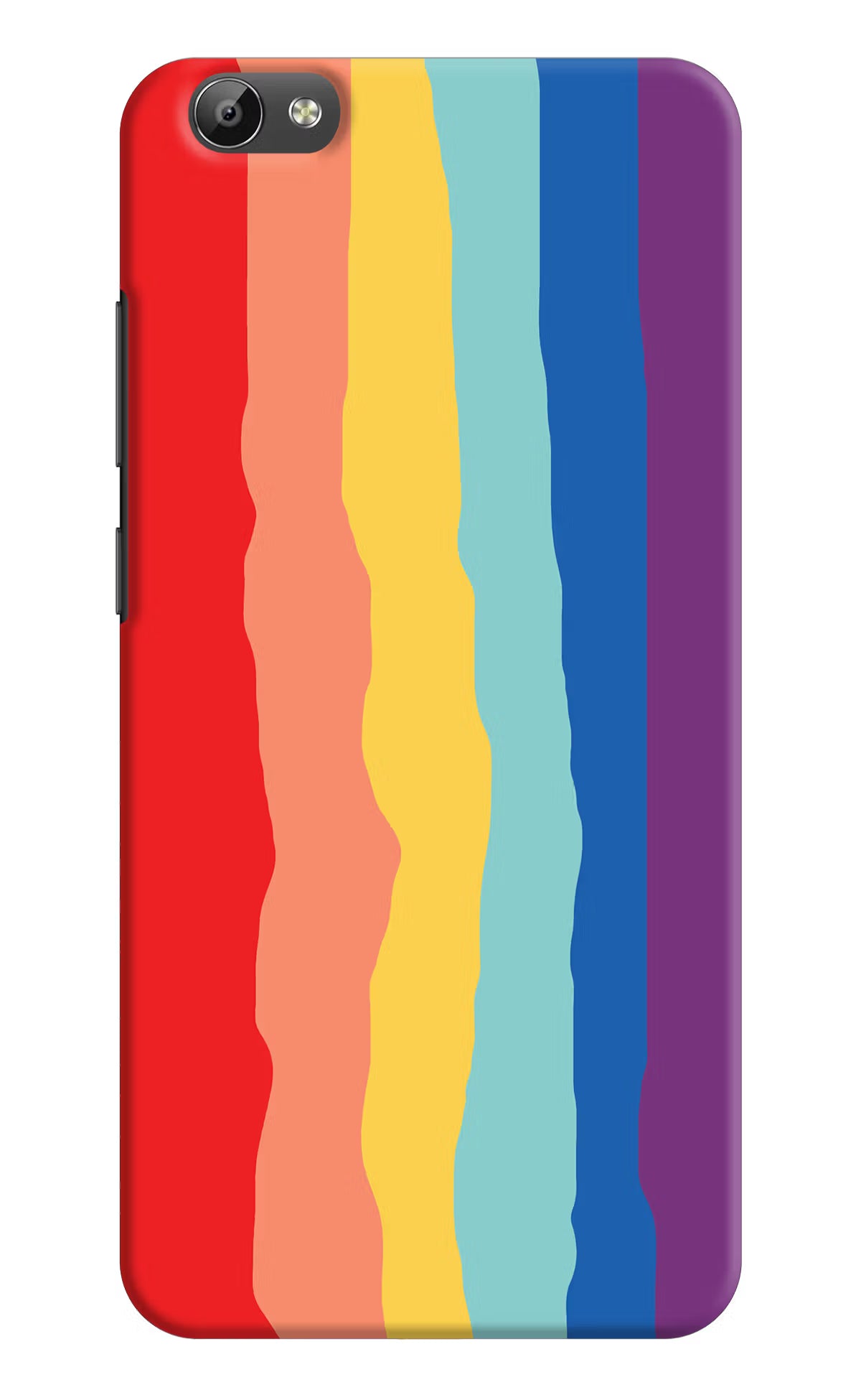 Rainbow Vivo Y66 Back Cover - Rainbow Vivo Y66 Hard Case Back Cover by Casekaro Rainbow Vivo Y66 Hard Case Back Cover by Casekaro